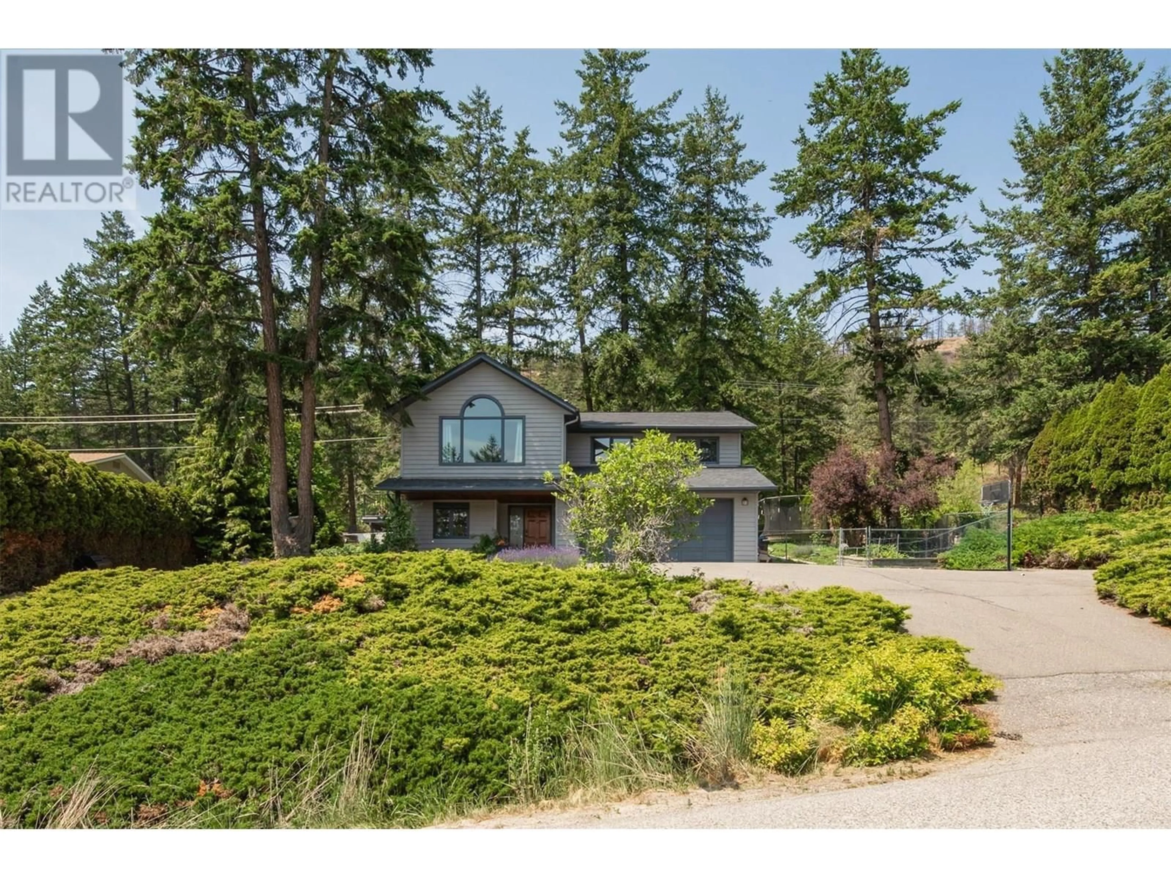 A pic from outside/outdoor area/front of a property/back of a property/a pic from drone, water/lake/river/ocean view for 1612 WEST KELOWNA ROAD, West Kelowna British Columbia V1Z3B7
