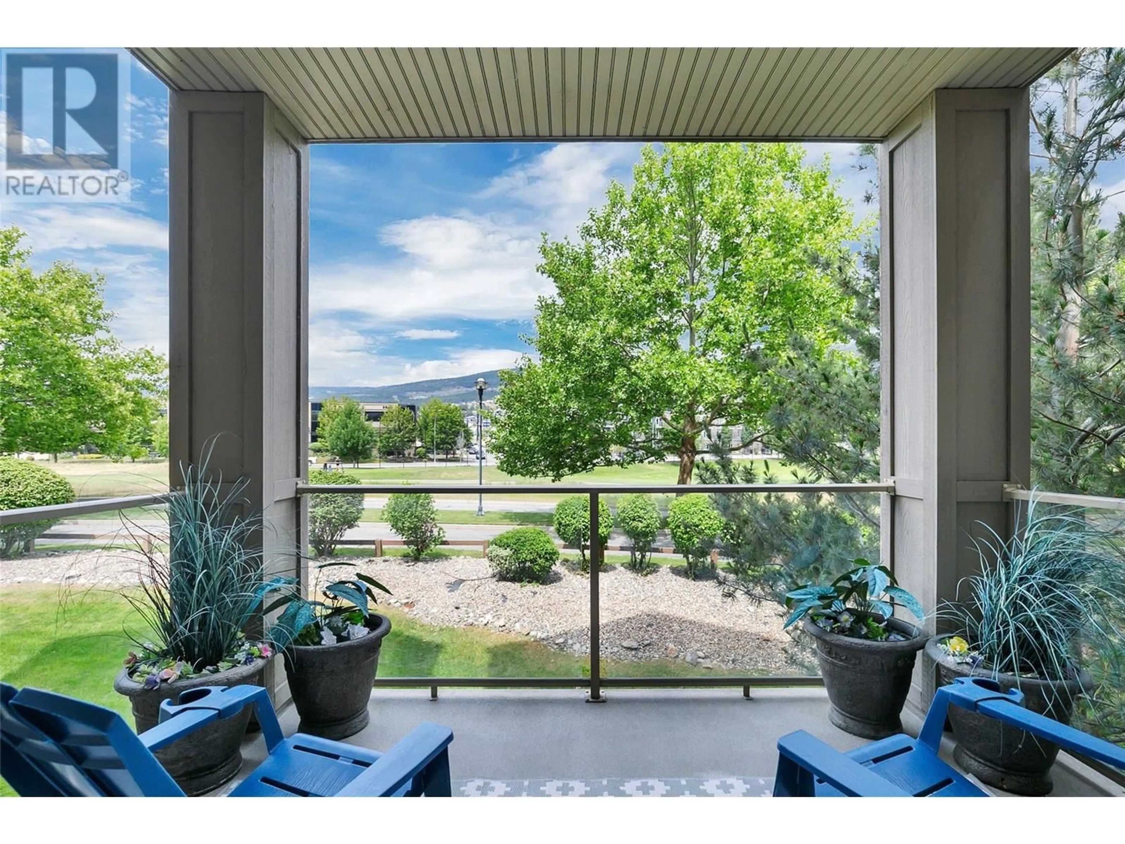 Patio, mountain view for 208 - 3521 CARRINGTON ROAD, West Kelowna British Columbia V4T2Z8