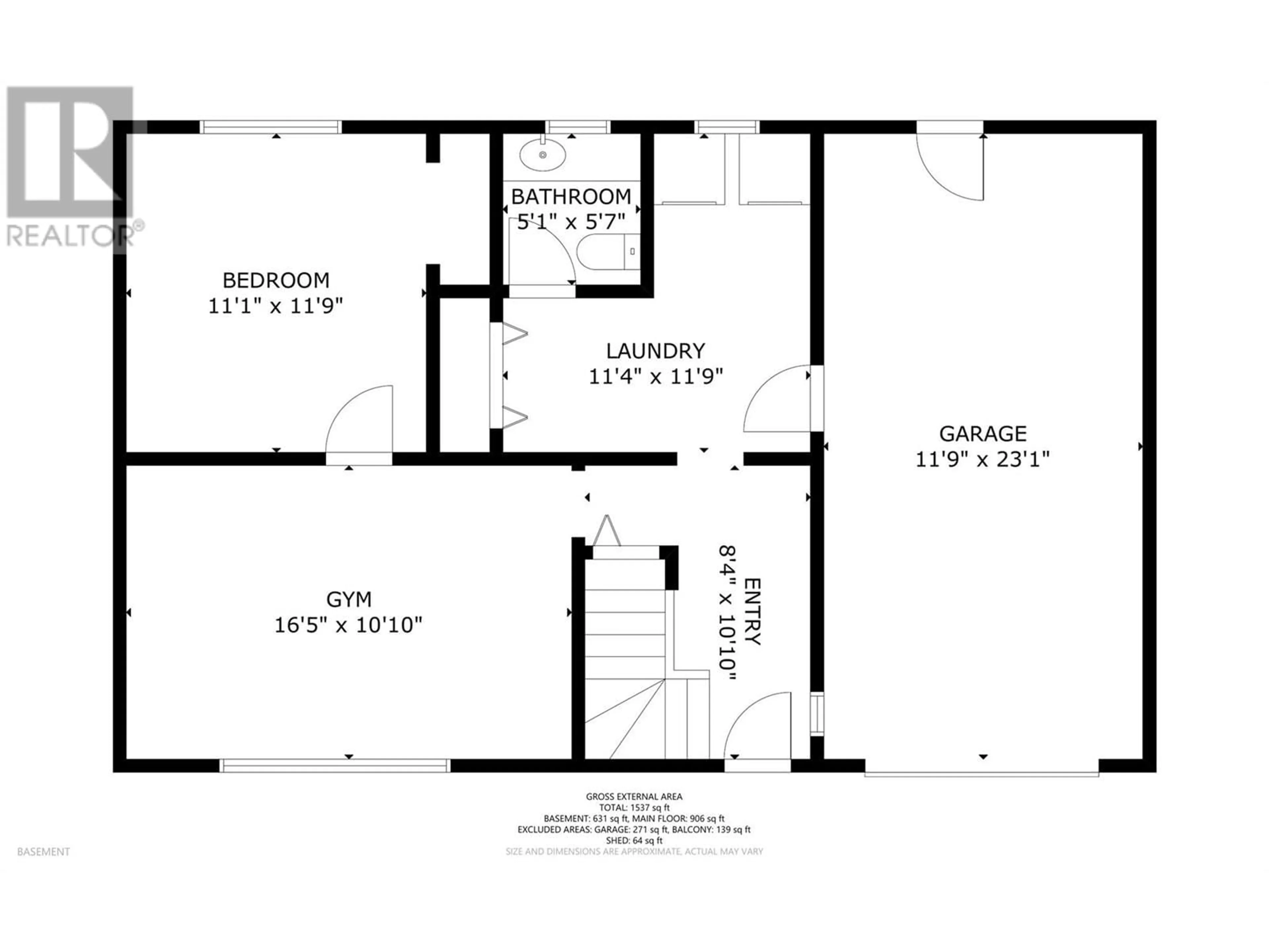 Floor plan for 2303A 39 STREET, Vernon British Columbia V1T7W9