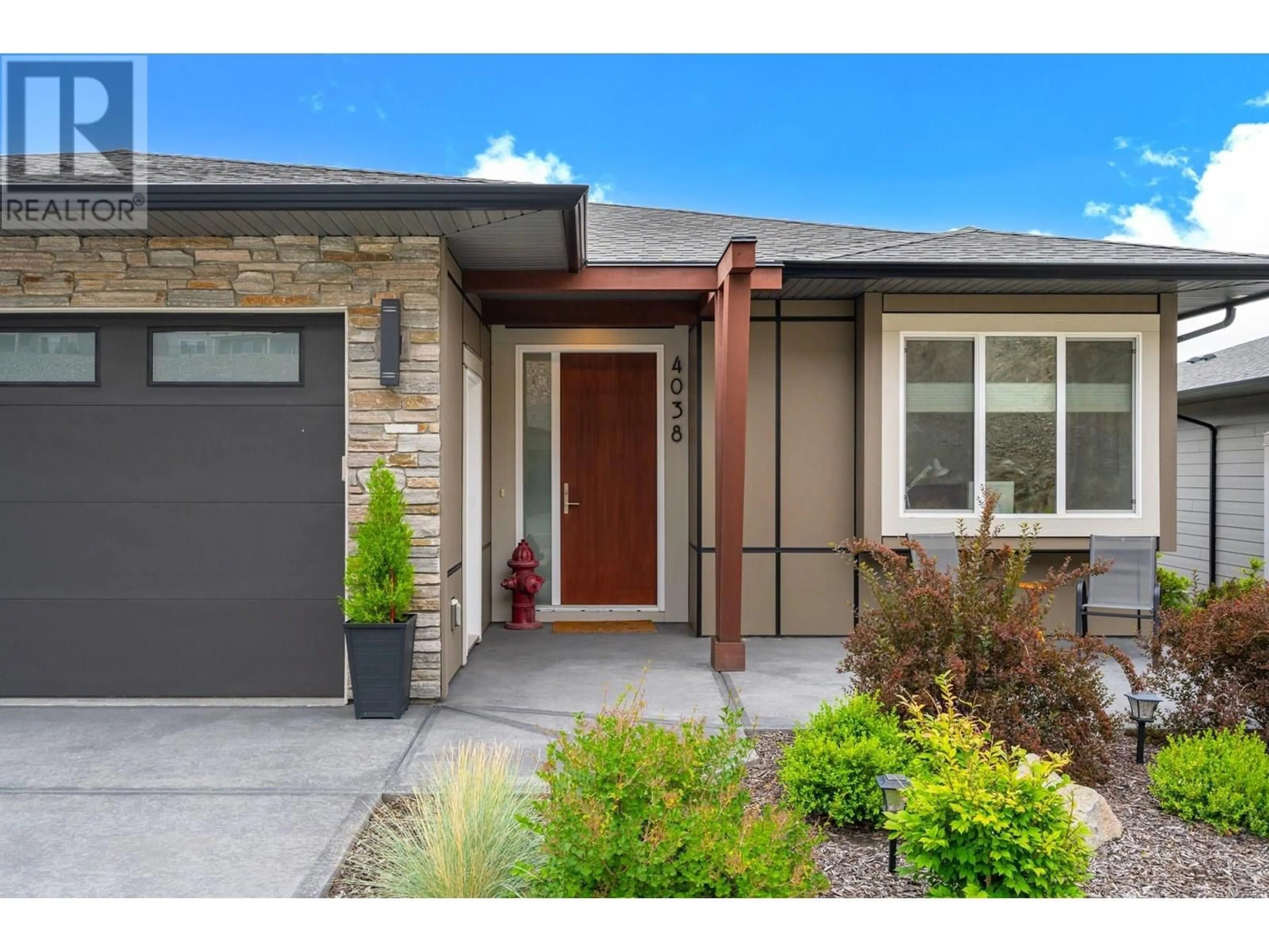 Home with brick exterior material, street for 4038 RIO VISTA WAY, Kamloops British Columbia V2H0E1