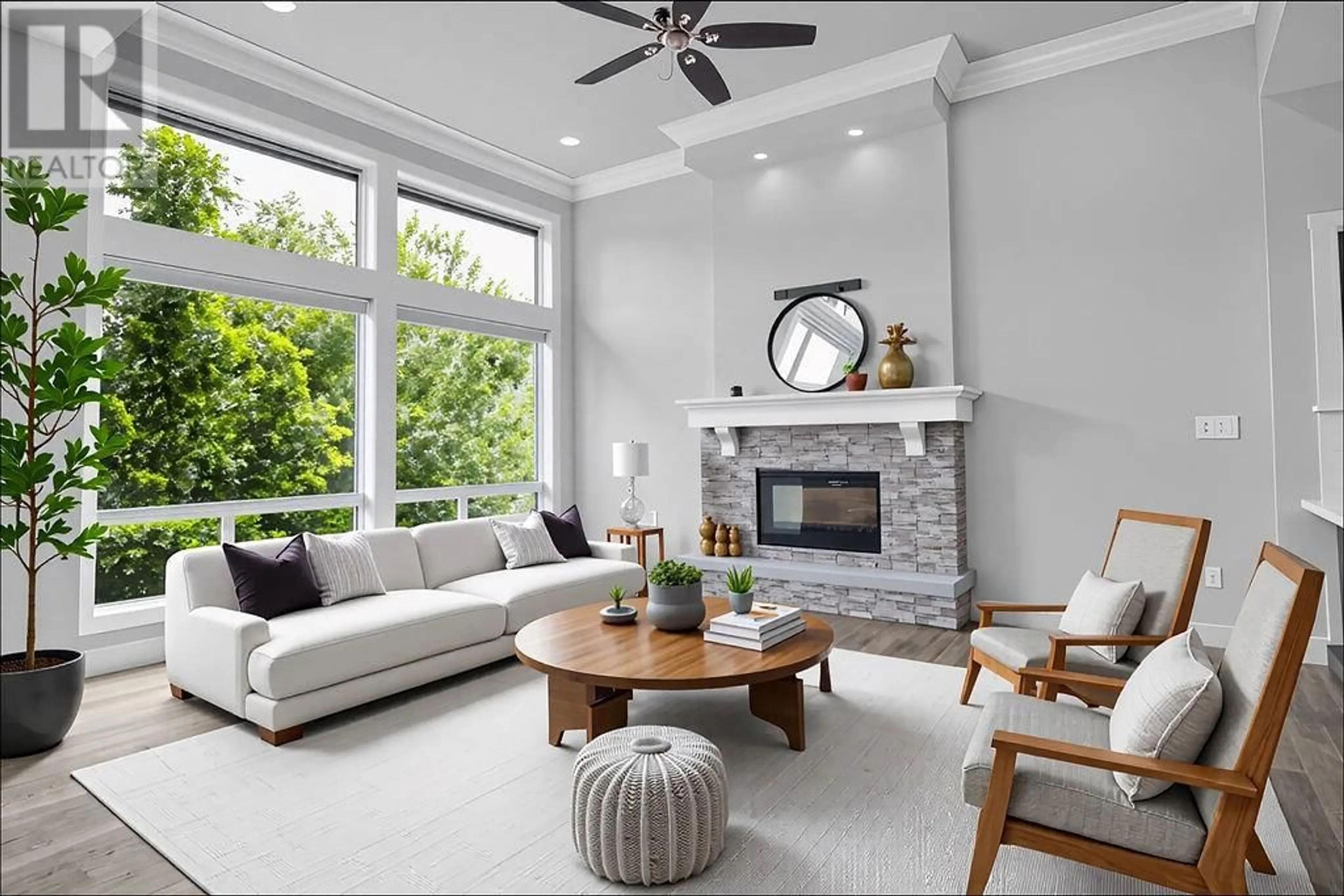 Living room with furniture, unknown for 3988 MCKECHNIE DRIVE, Armstrong British Columbia V0E1B4