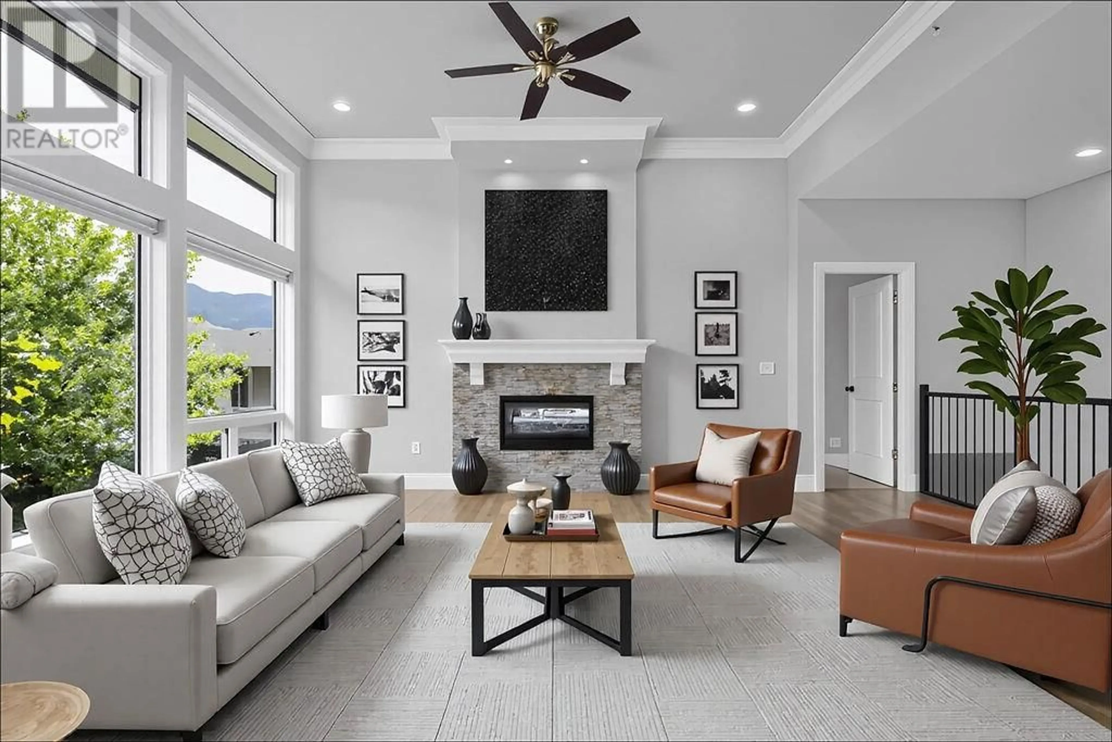 Living room with furniture, unknown for 3988 MCKECHNIE DRIVE, Armstrong British Columbia V0E1B4