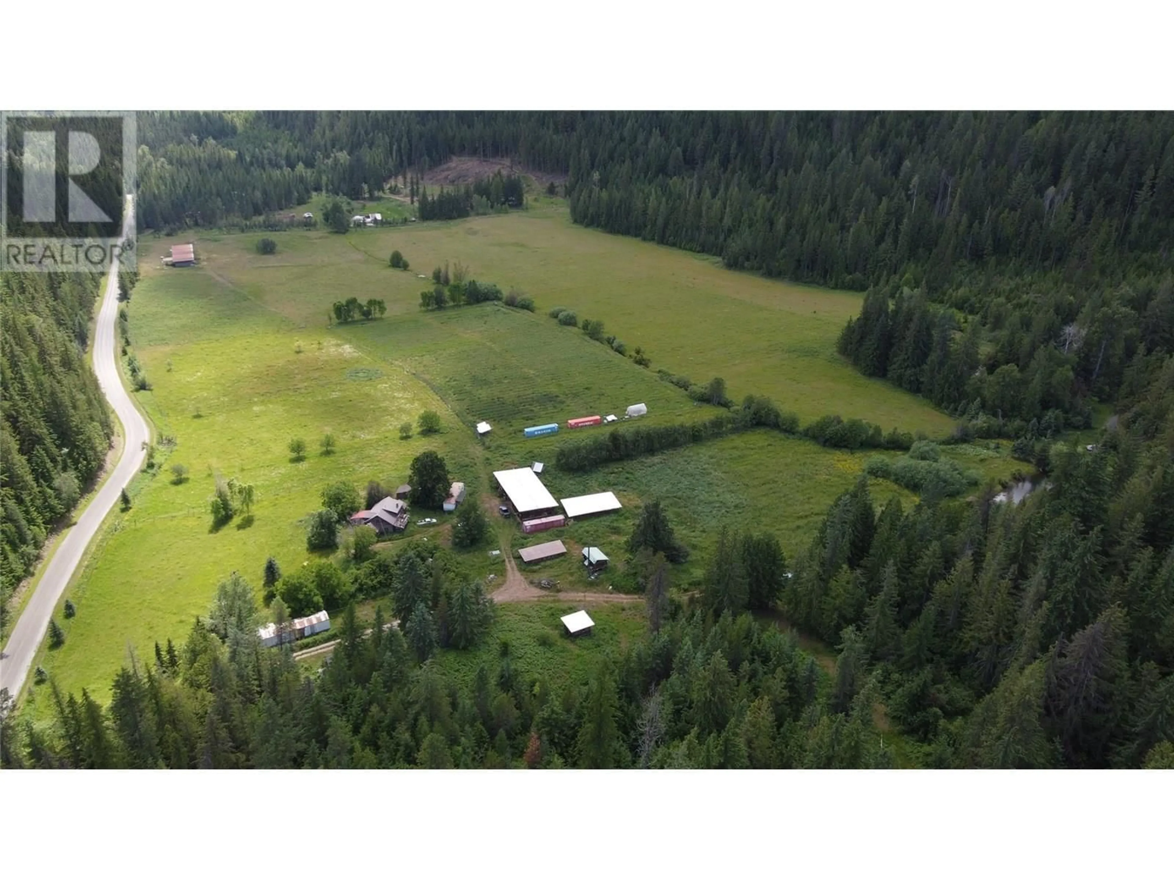 A pic from outside/outdoor area/front of a property/back of a property/a pic from drone, mountain view for 5795 KASLO SOUTH ROAD, Kaslo British Columbia V0G1M0