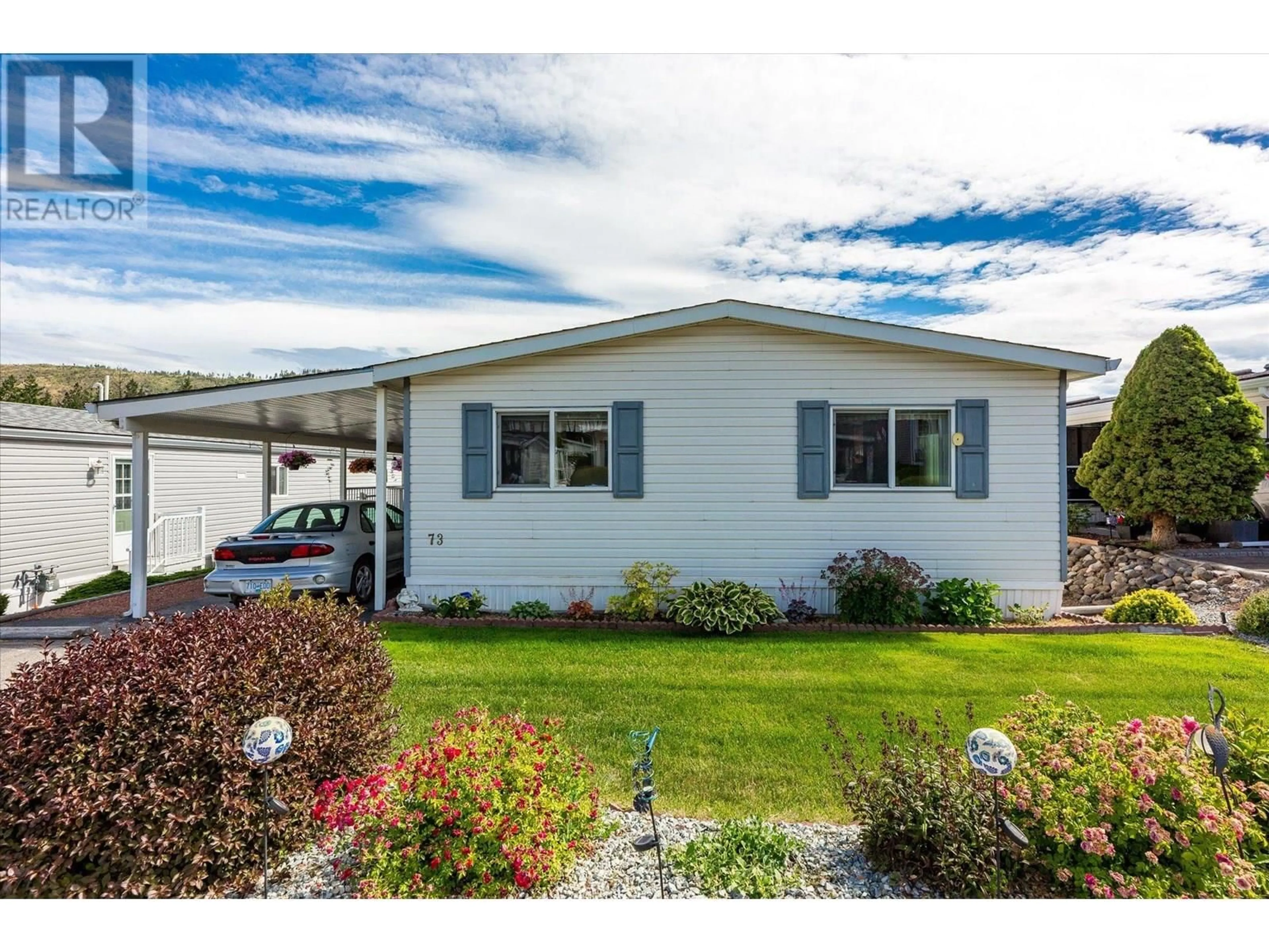 Home with vinyl exterior material, water/lake/river/ocean view for 73 - 1850 SHANNON LAKE ROAD, West Kelowna British Columbia V4T1L6