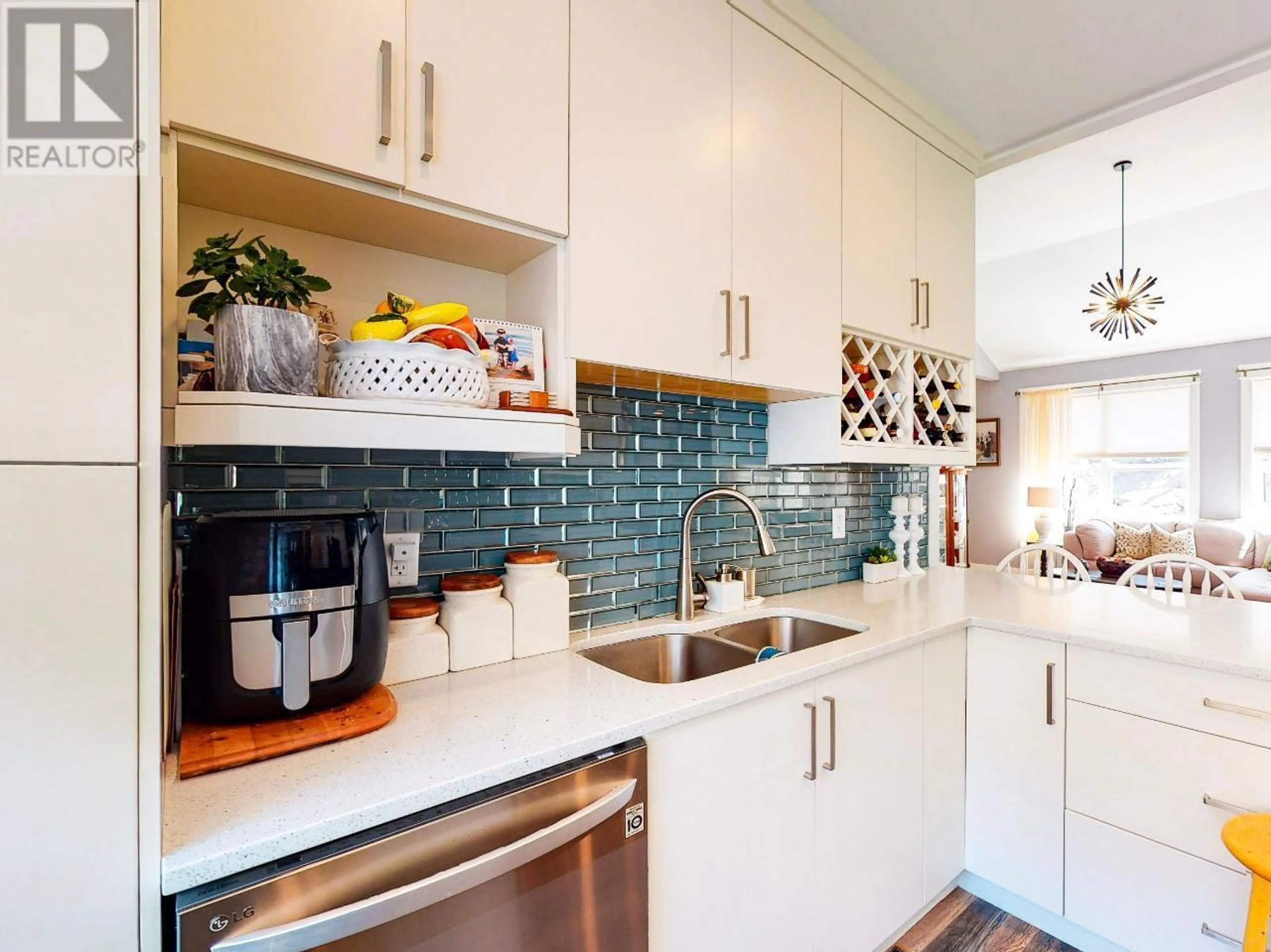 Contemporary kitchen, ceramic/tile floor for 3807 FAIRWINDS DRIVE, Osoyoos British Columbia V0H1V4