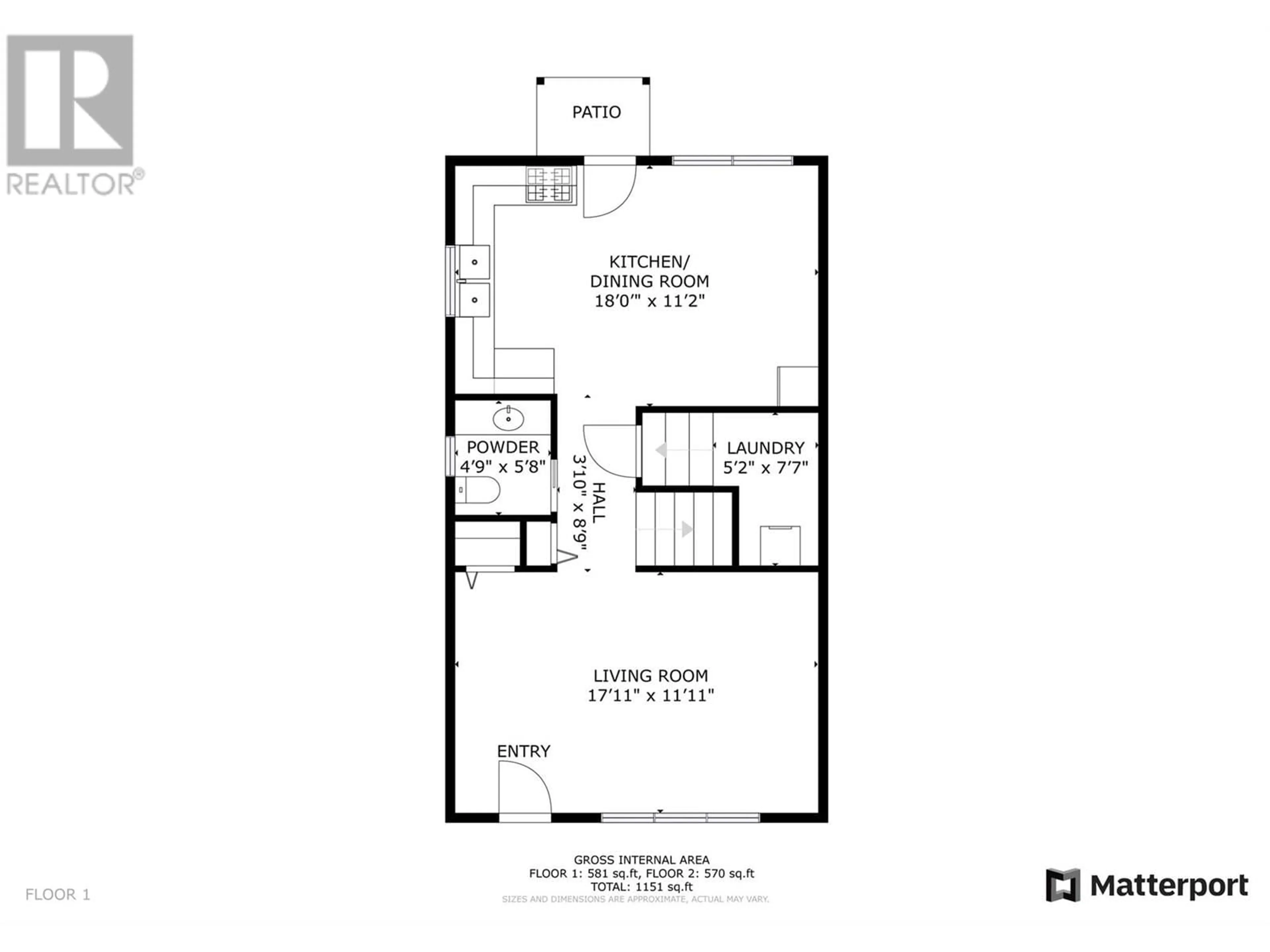 Floor plan for 3319 BELAIRE DRIVE, Armstrong British Columbia V4Y0K1