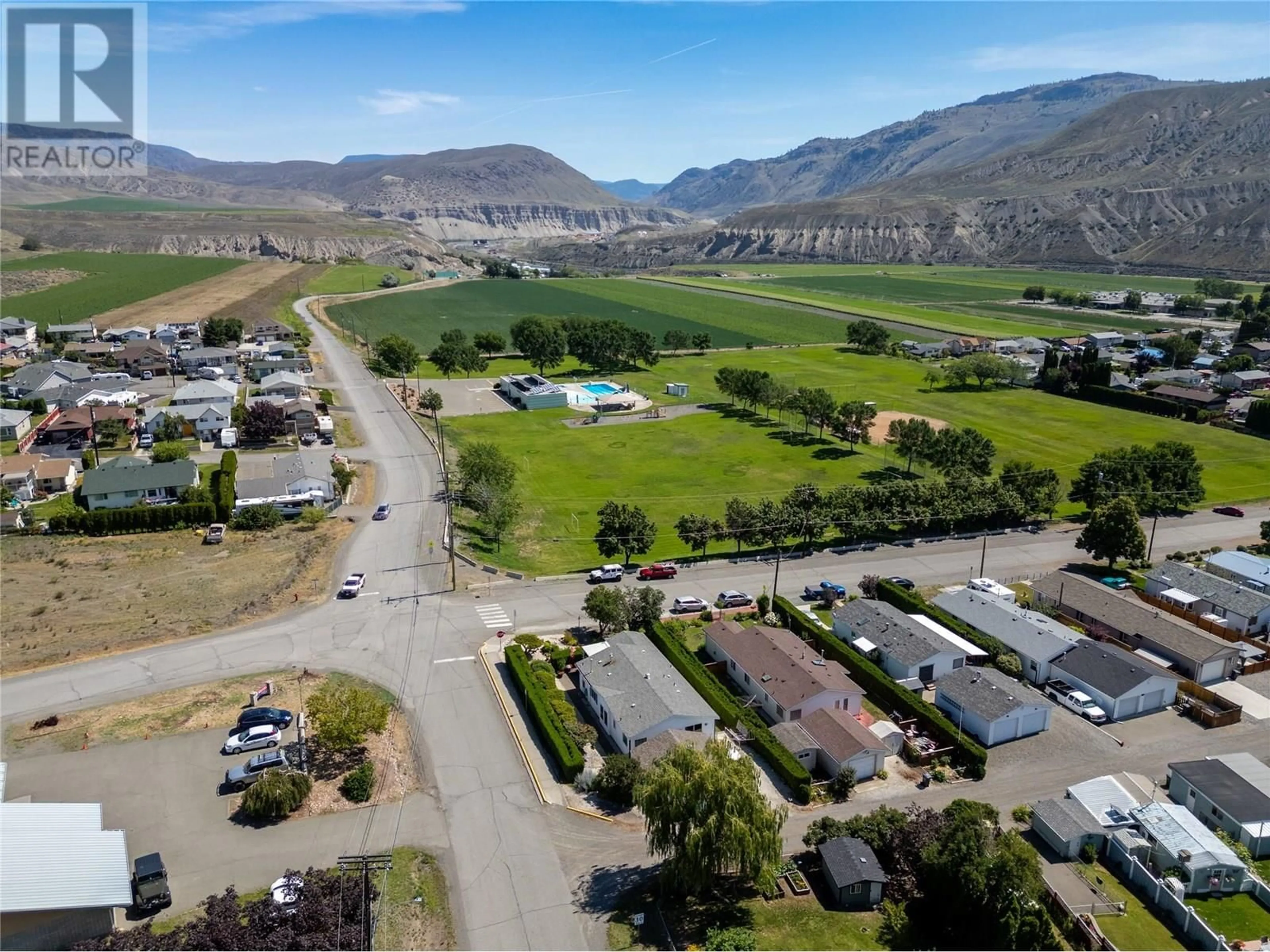 A pic from outside/outdoor area/front of a property/back of a property/a pic from drone, mountain view for 1396 GOVERNMENT STREET, Ashcroft British Columbia V0K1A0