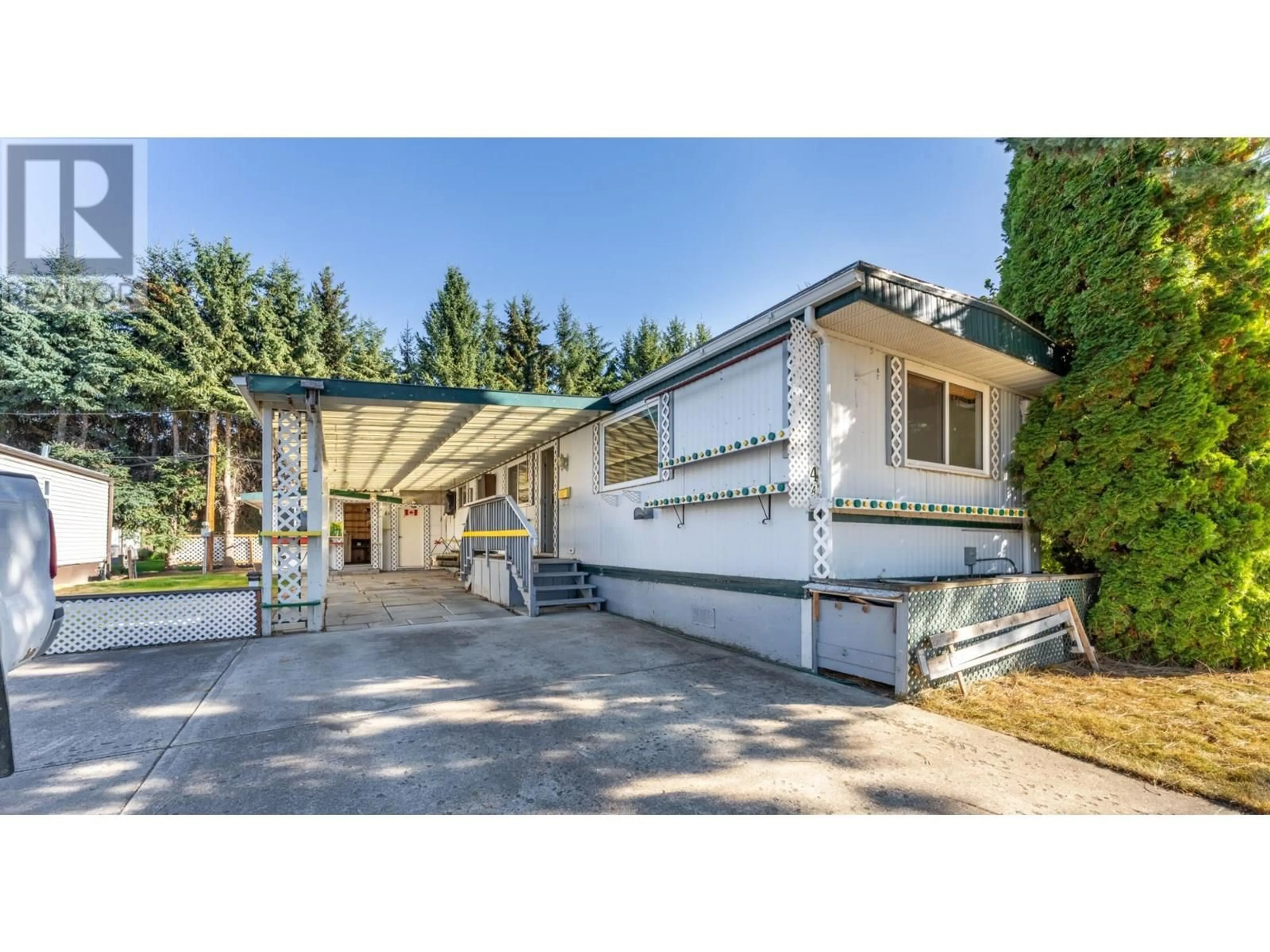 Home with vinyl exterior material, street for 4A - 1909 ERICKSON ROAD, Erickson British Columbia V0B1G4