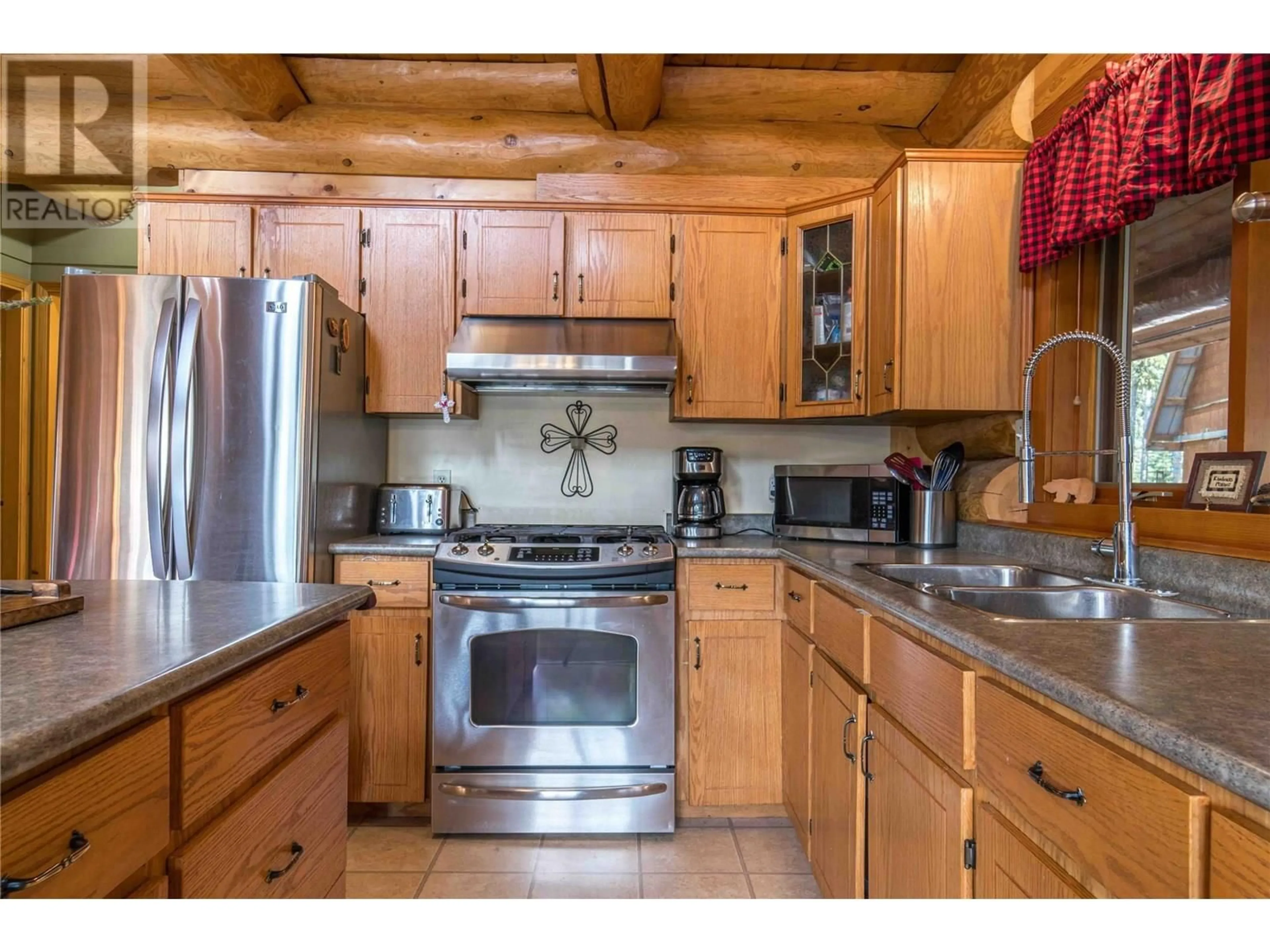 Standard kitchen, wood/laminate floor for 4730 PINE RIDGE WAY, Logan Lake British Columbia V0K1W0