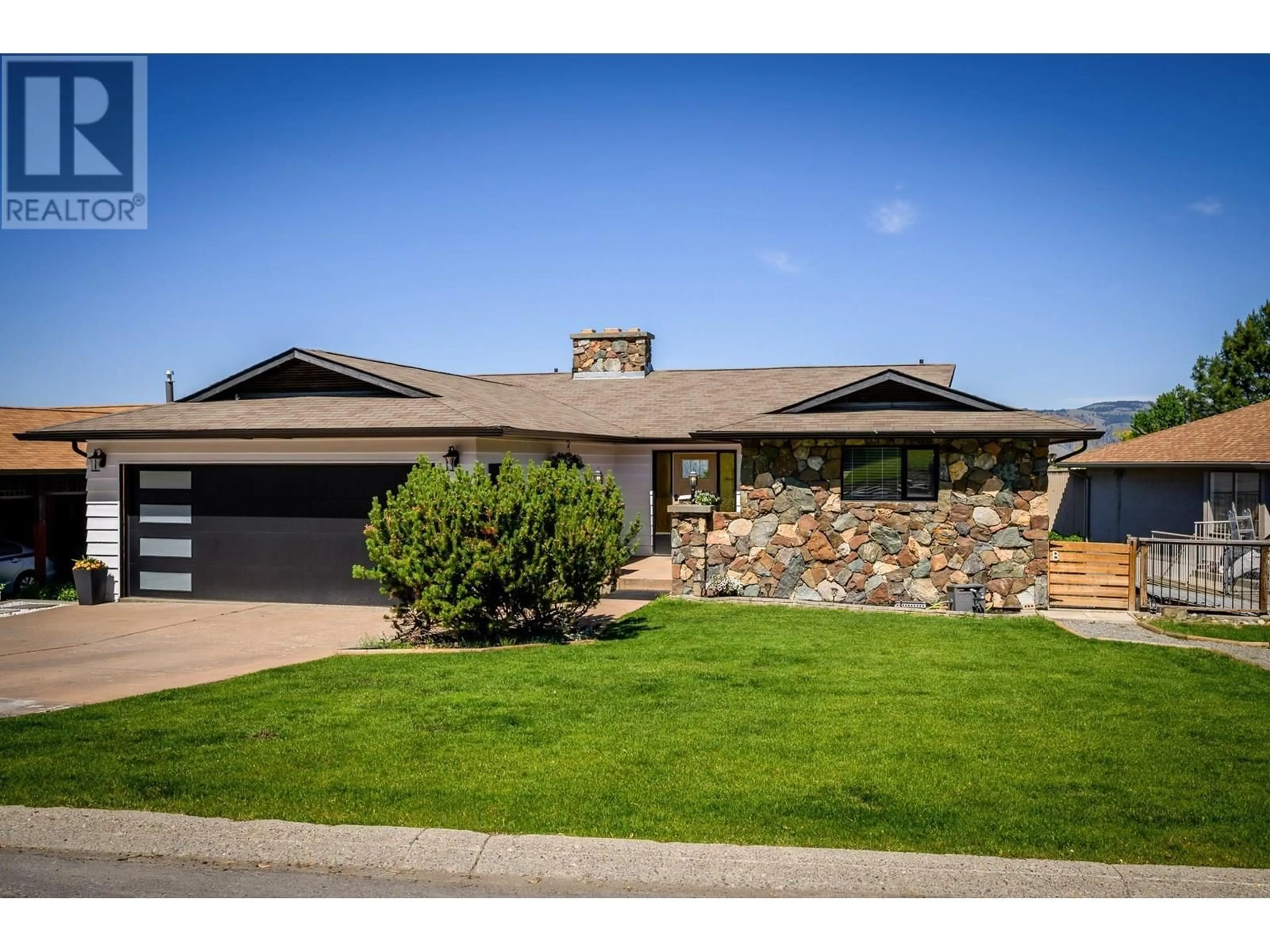 Home with brick exterior material, street for 356 GLENEAGLES DRIVE, Kamloops British Columbia V2E1Z4