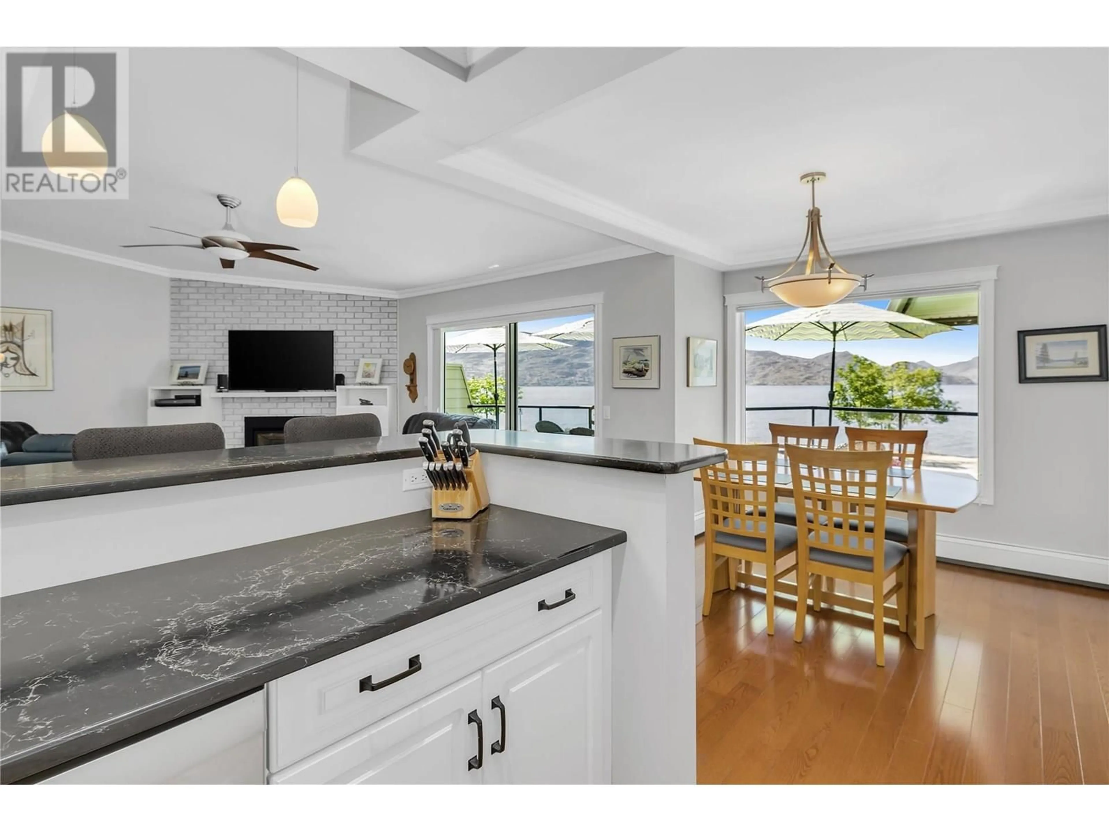 Open concept kitchen, unknown for 203 - 4340A BEACH AVENUE, Peachland British Columbia V0H1X6