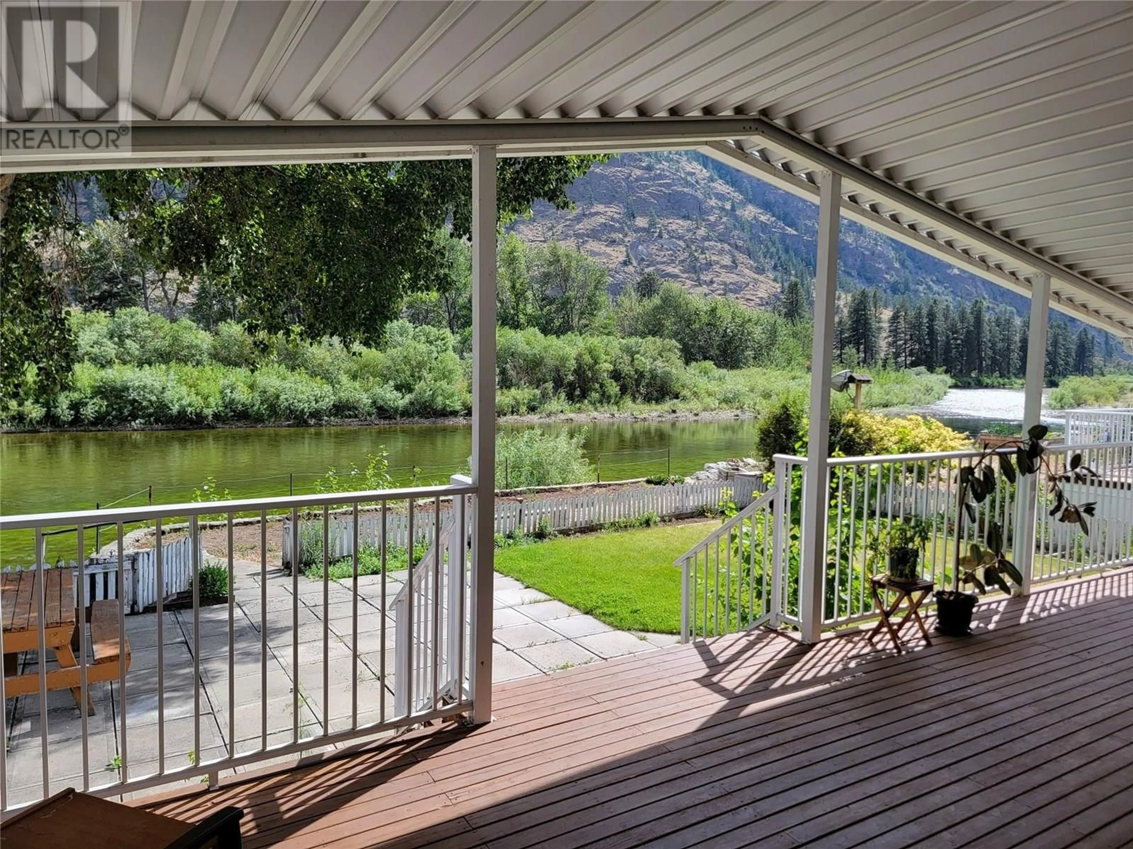 Patio, water/lake/river/ocean view for 11 - 3455 HIGHWAY 3 OTHER, Keremeos British Columbia V0X1N1