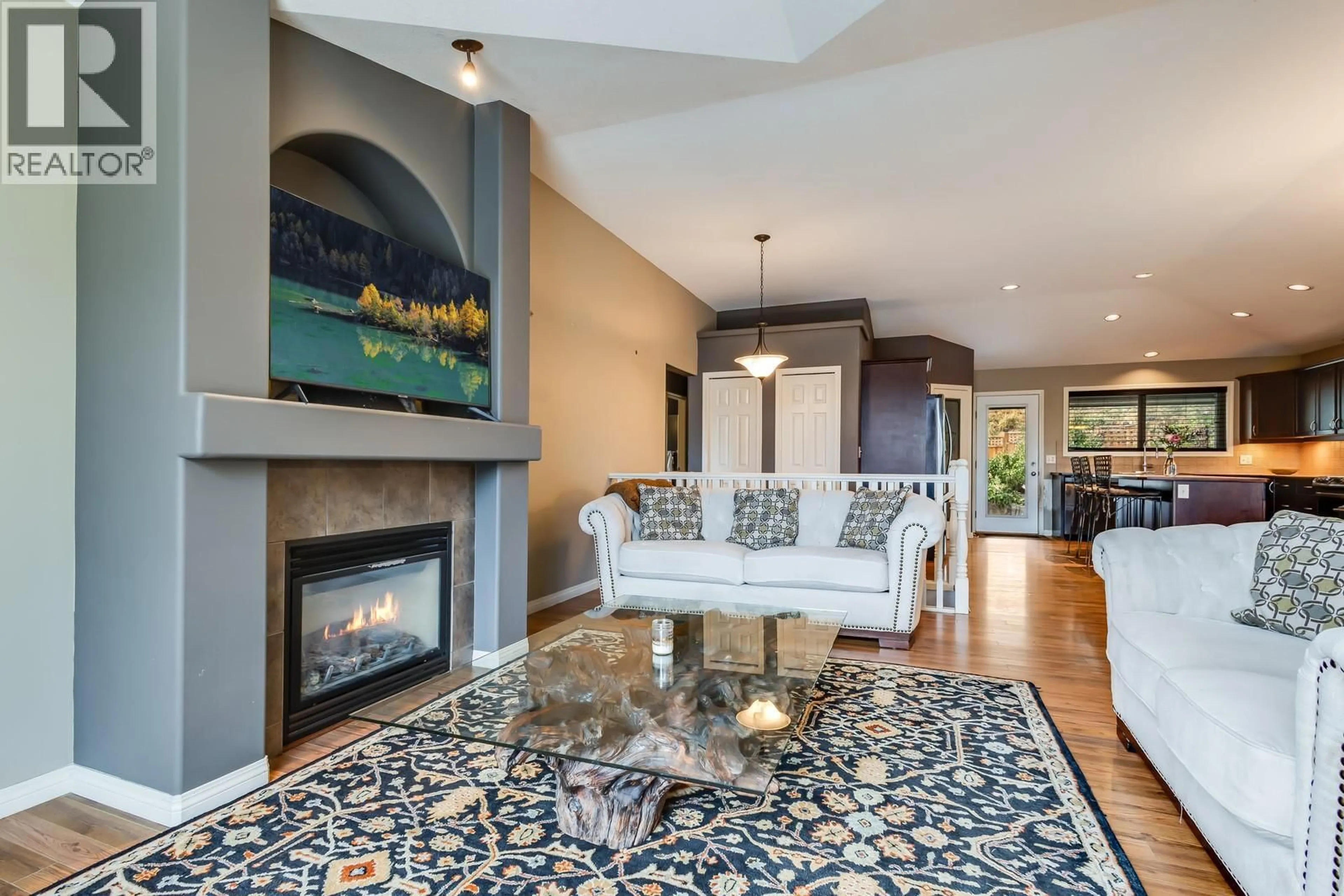 Living room with furniture, ceramic/tile floor for 2916 BENTLEY ROAD, West Kelowna British Columbia V4T3B3