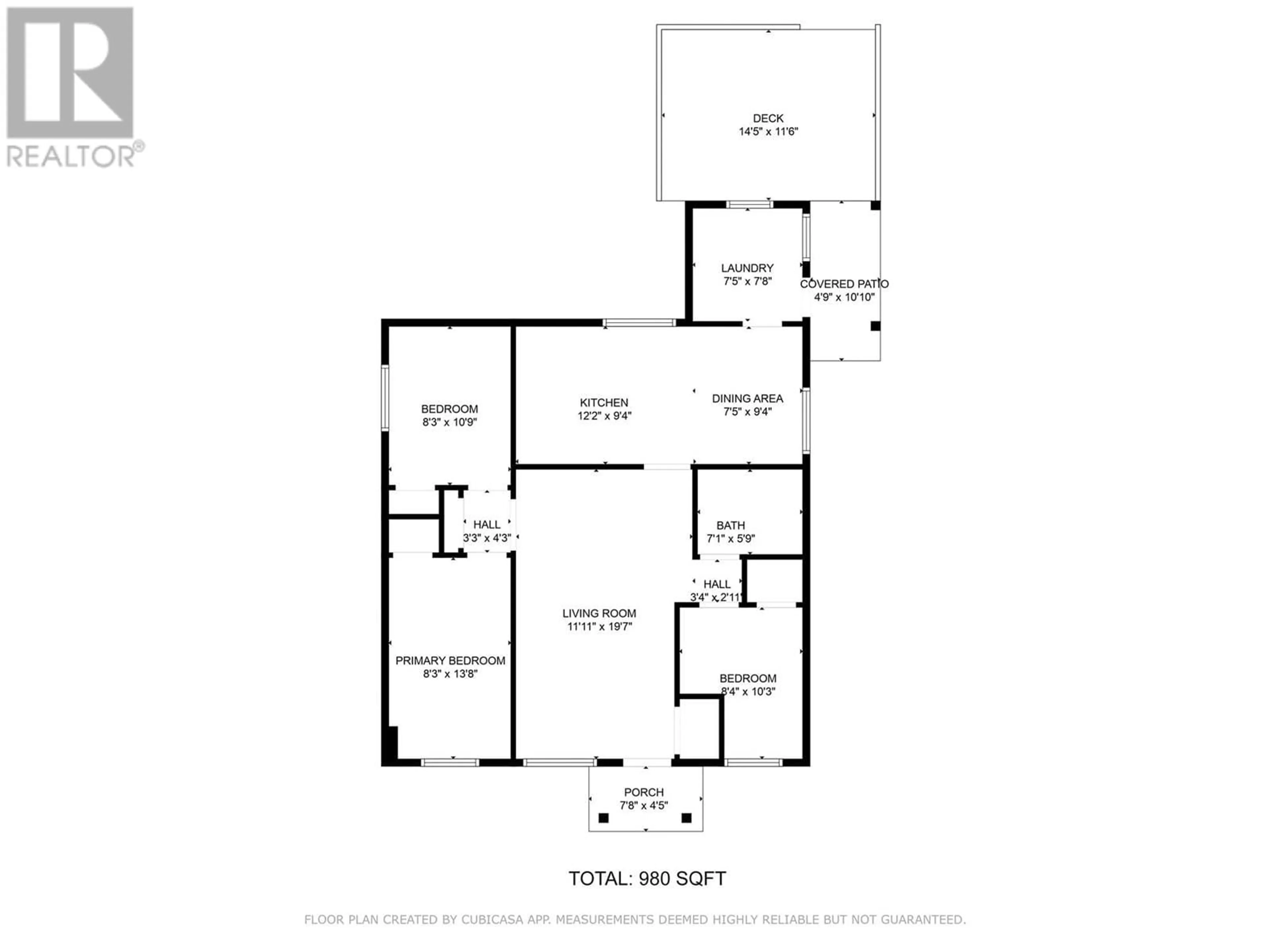 Floor plan for 451 3 STREET SOUTHEAST, Salmon Arm British Columbia V1E4G6