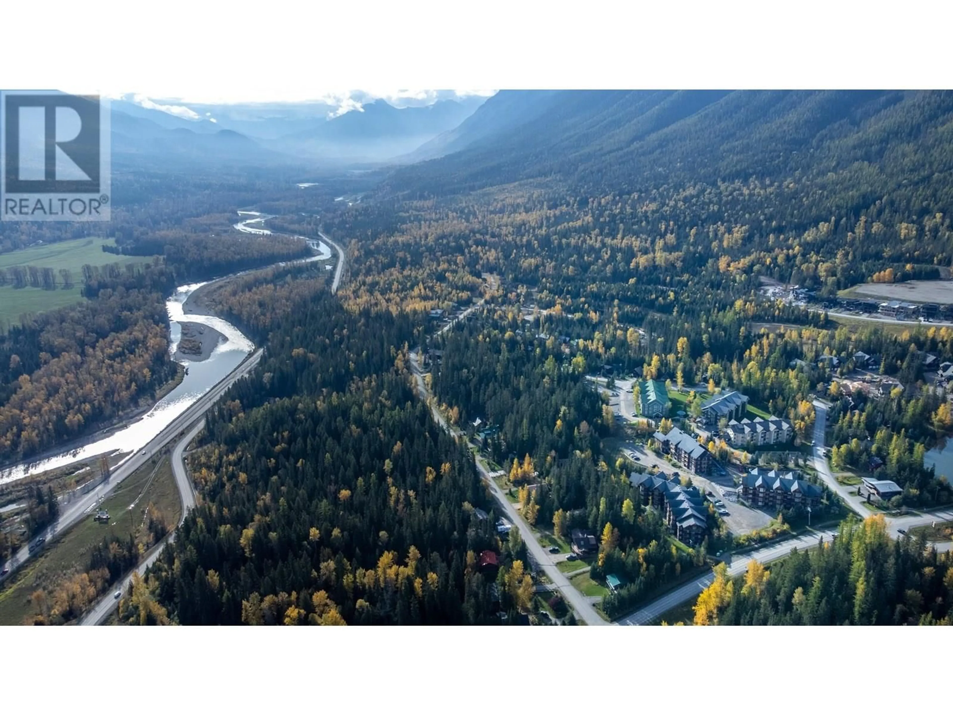 A pic from outside/outdoor area/front of a property/back of a property/a pic from drone, mountain view for 101-4559 TIMBERLINE CRESCENT, Fernie British Columbia V0B1M6