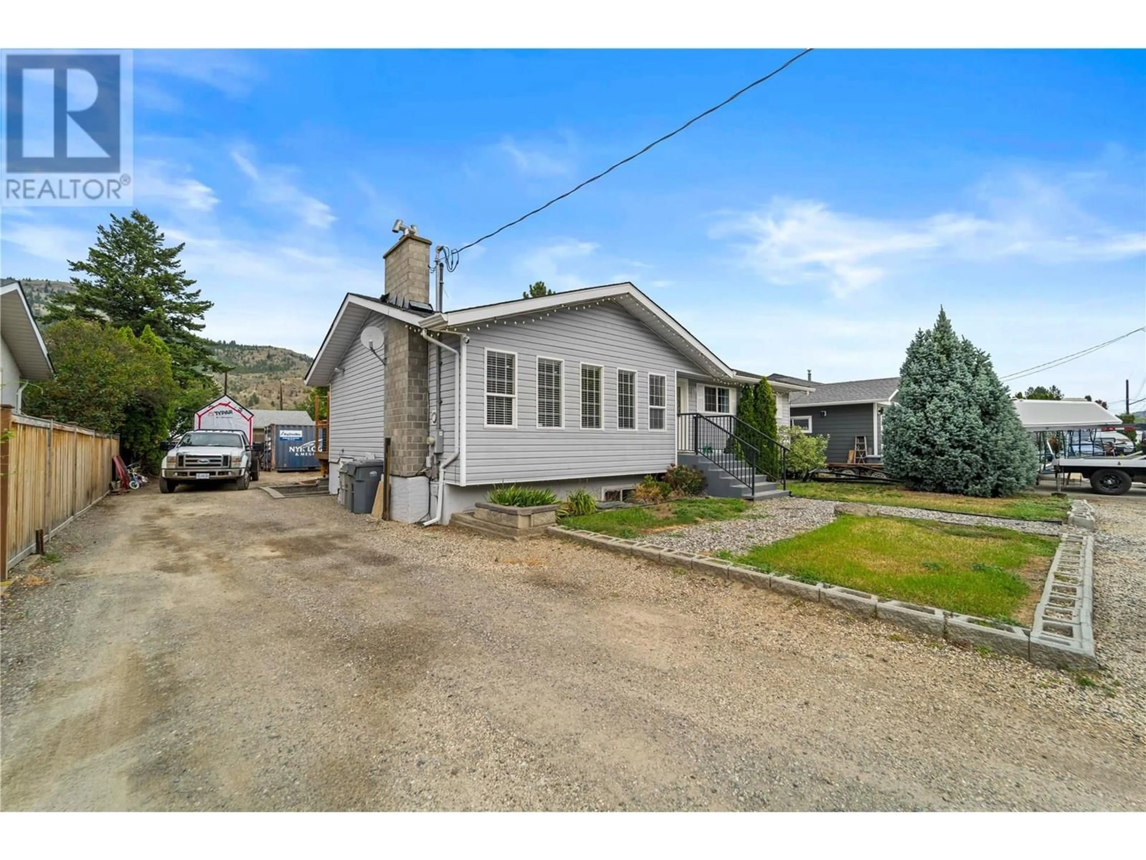 A pic from outside/outdoor area/front of a property/back of a property/a pic from drone, street for 2584 TUPELA DRIVE, Kamloops British Columbia V2B6V9