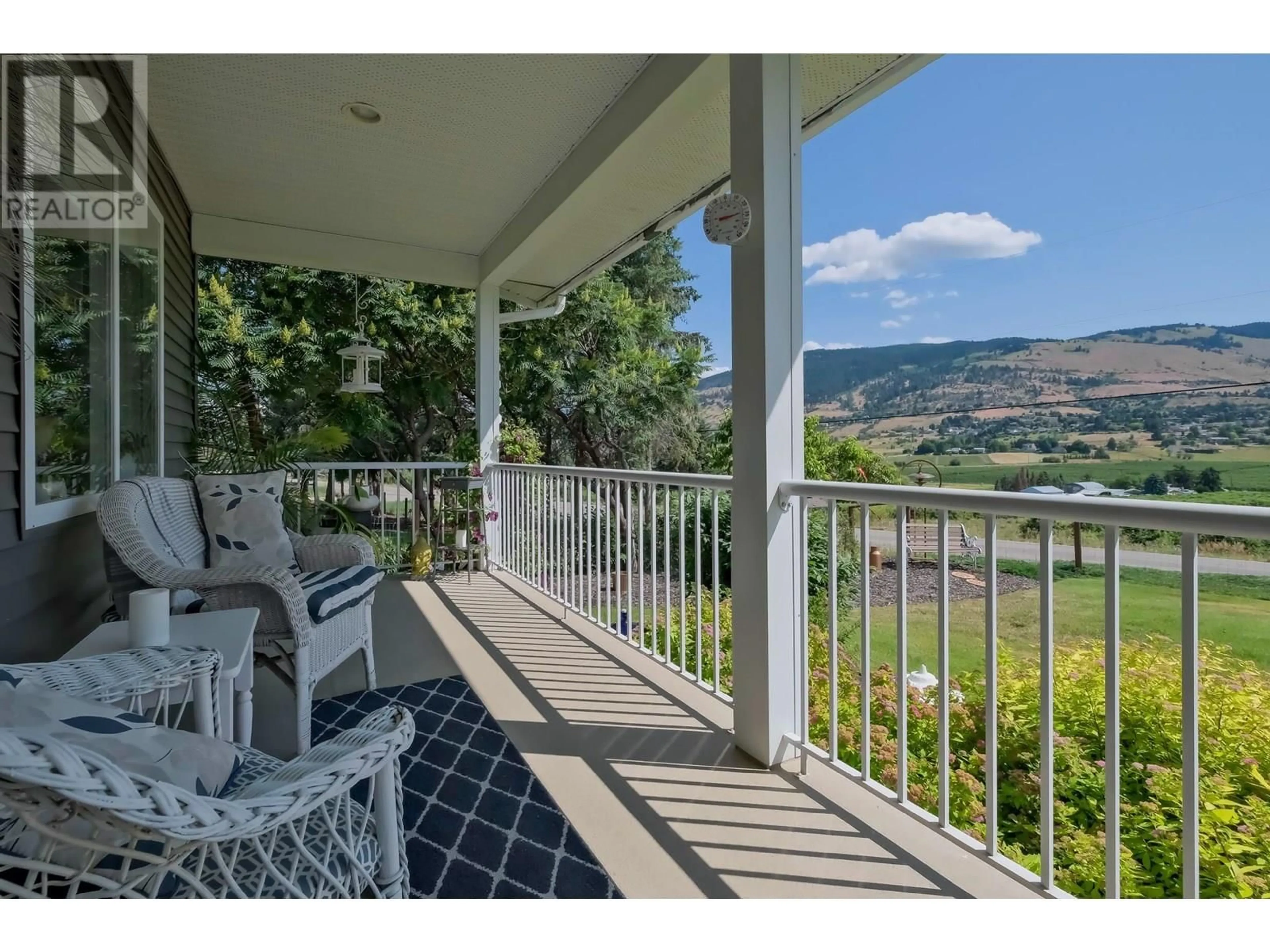 Patio, water/lake/river/ocean view for 380 SARSONS ROAD, Coldstream British Columbia V1B2M3