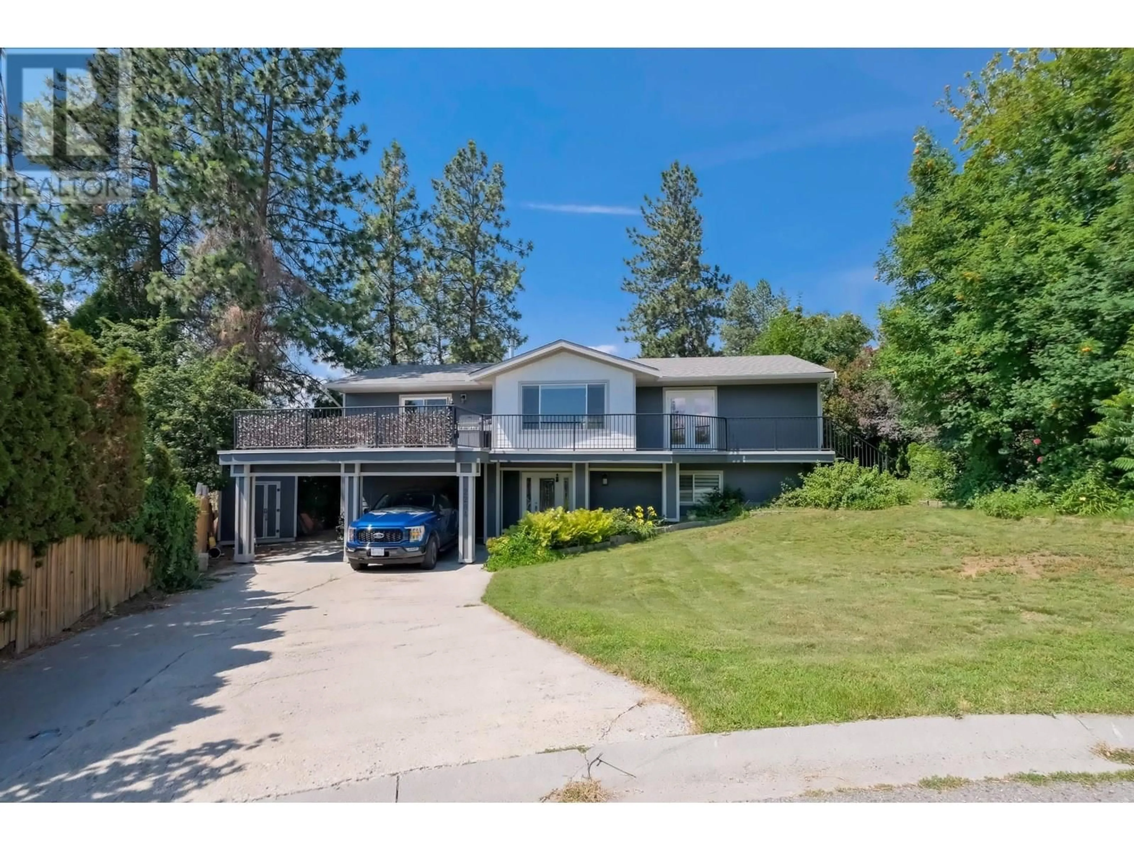 A pic from outside/outdoor area/front of a property/back of a property/a pic from drone, unknown for 2284 WESTVILLE PLACE, West Kelowna British Columbia V4T1S1