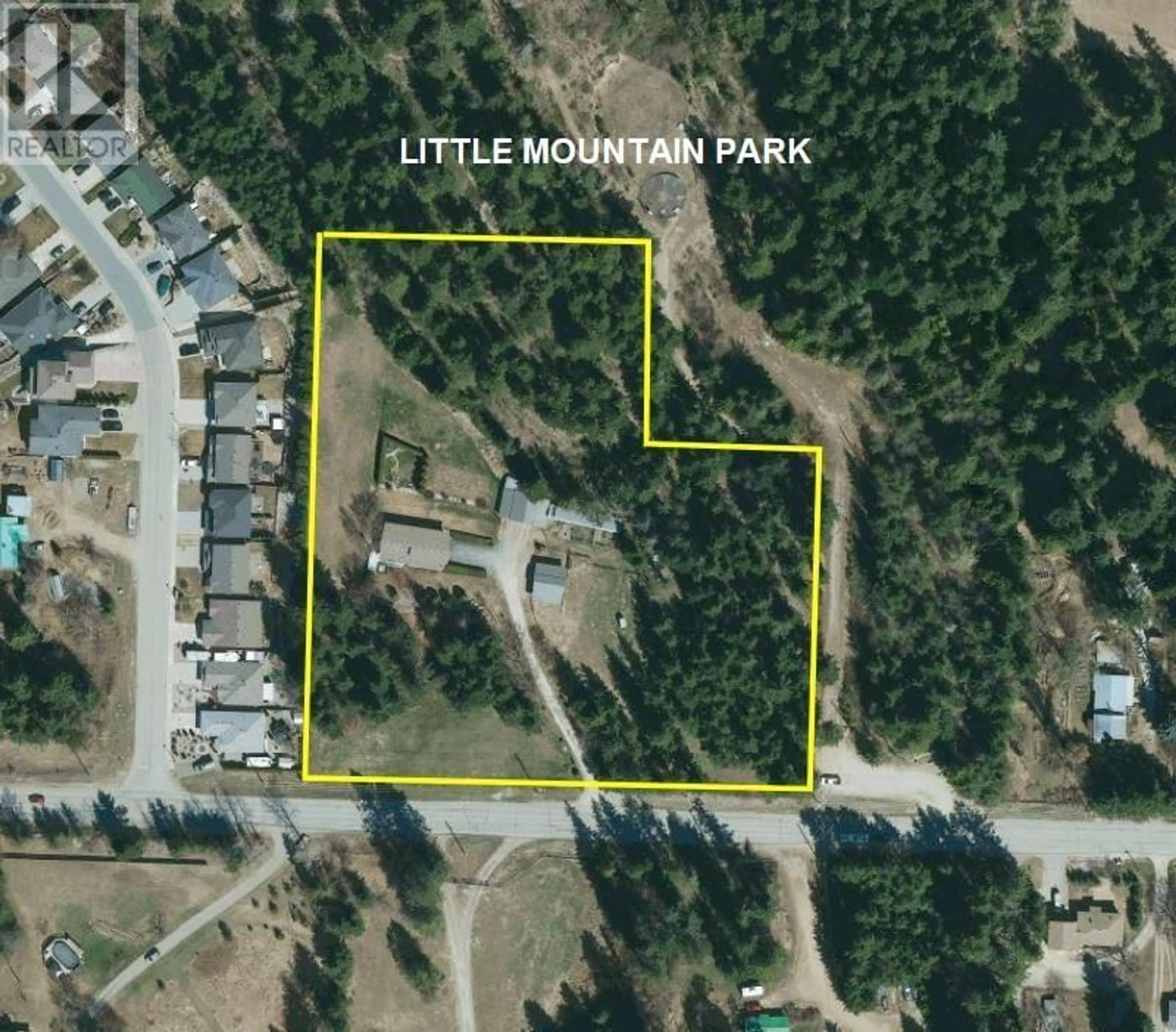 Picture of a map for 3851 10 AVENUE SOUTHEAST, Salmon Arm British Columbia V1E1W7