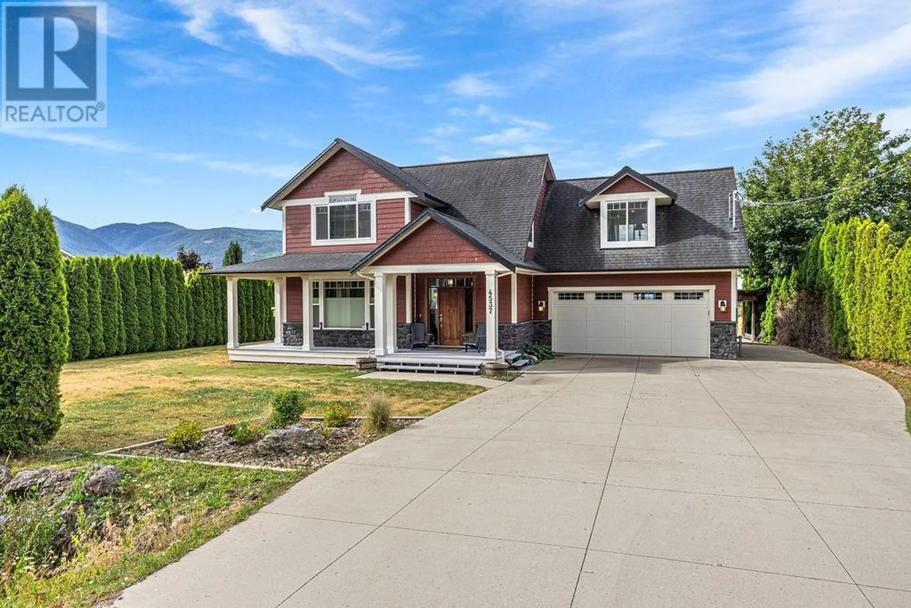 Home with brick exterior material, mountain view for 4537 LANSDOWNE ROAD, Armstrong British Columbia V0E1B3