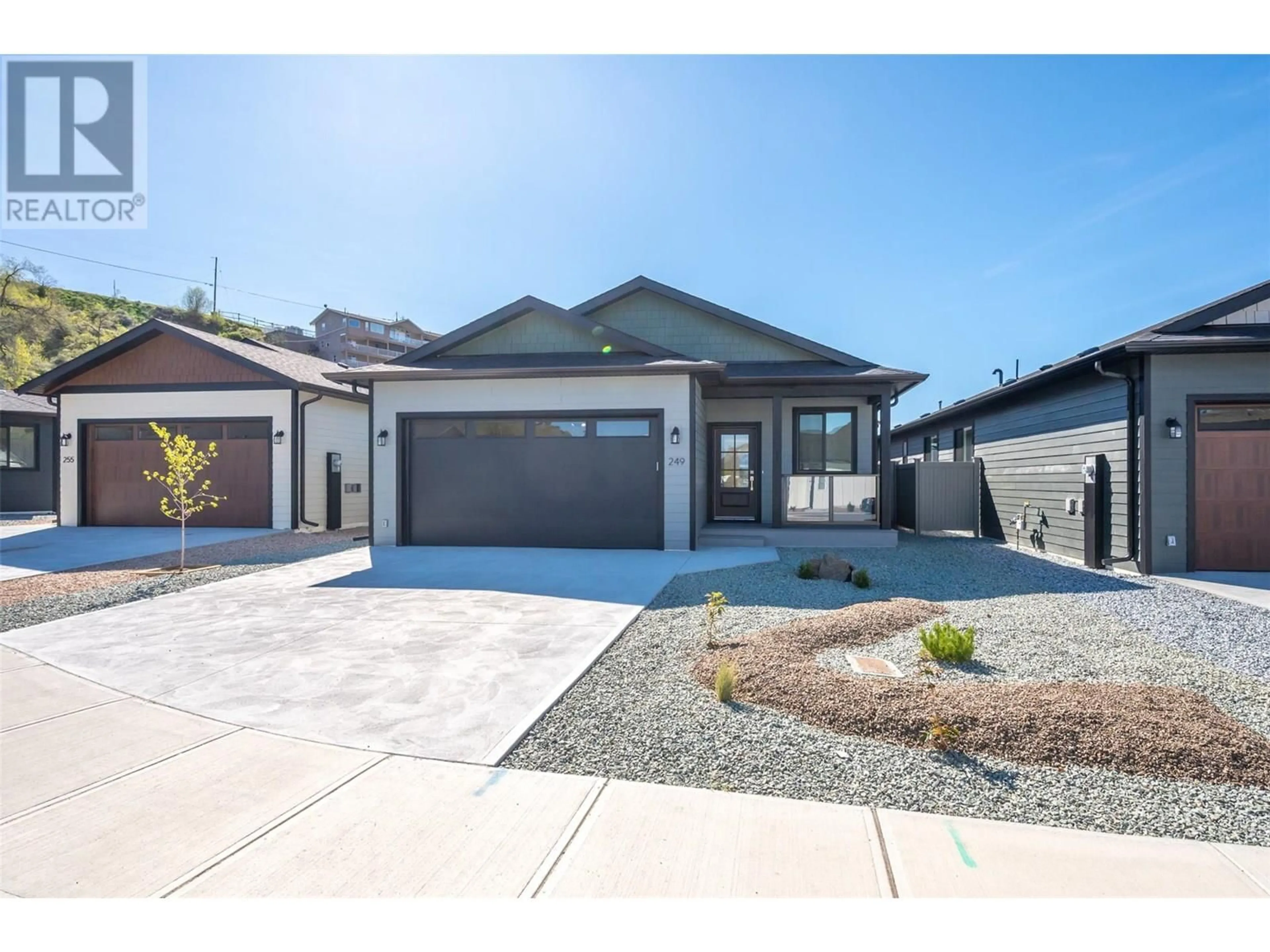 Home with brick exterior material, street for 249 BENTGRASS AVENUE, Oliver British Columbia V0H1T3