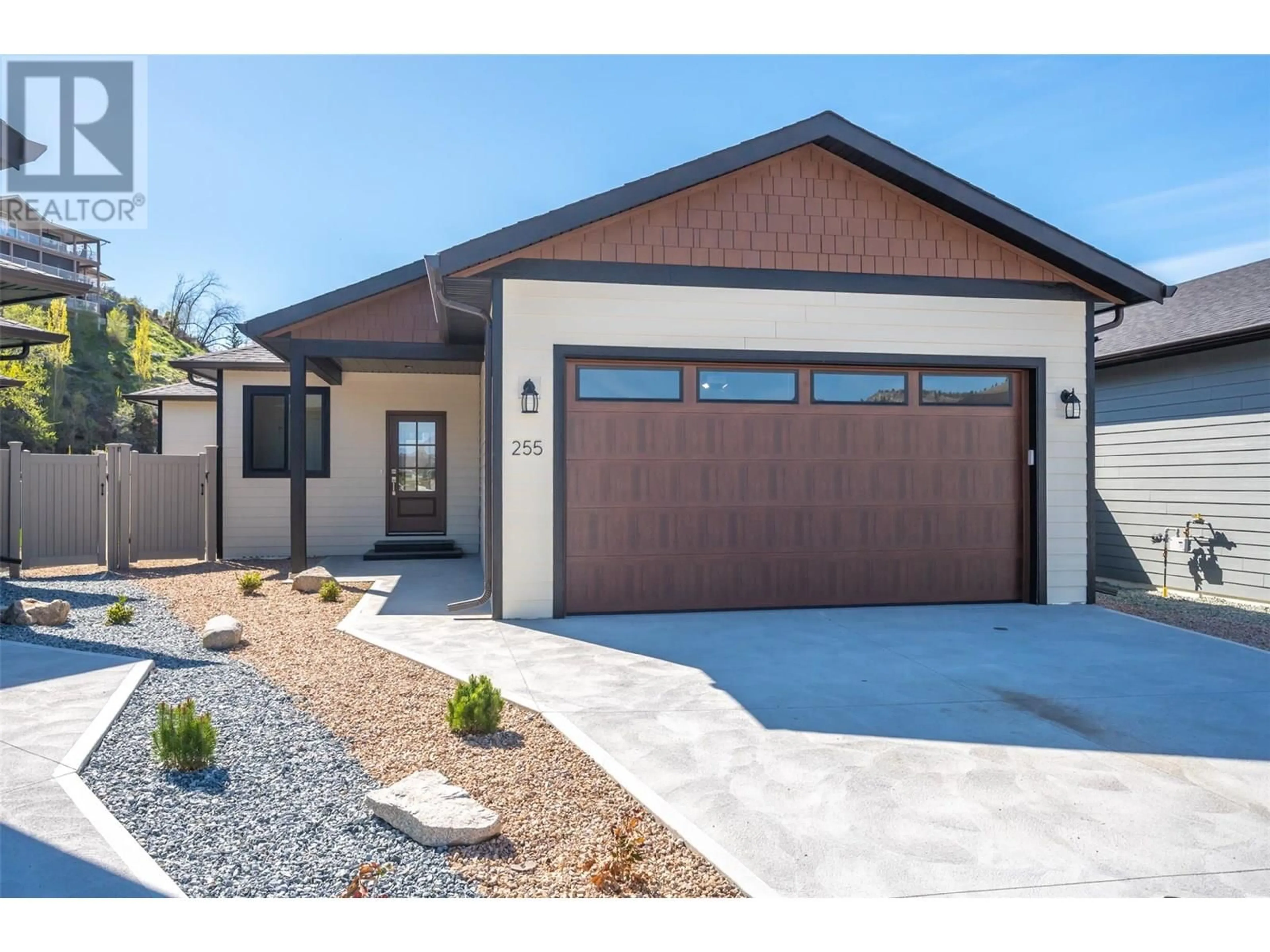 Home with brick exterior material, street for 255 BENTGRASS AVENUE, Oliver British Columbia V0H1T3
