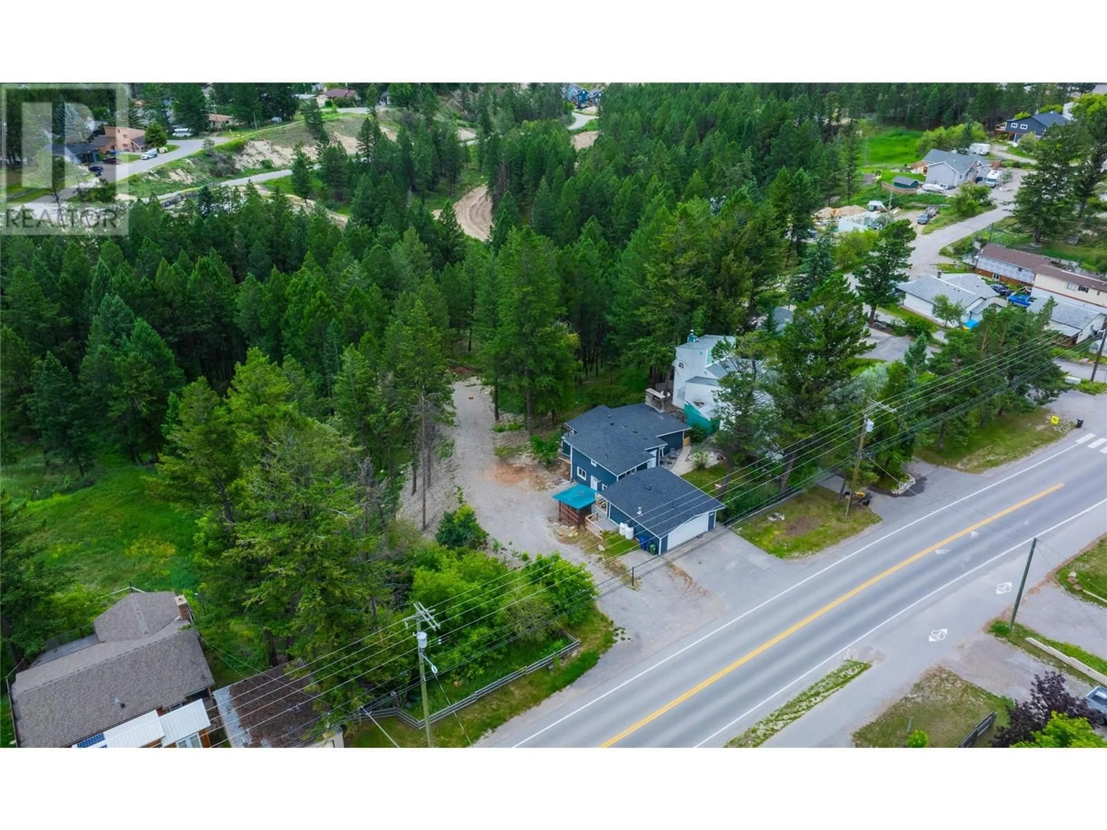 A pic from outside/outdoor area/front of a property/back of a property/a pic from drone, street for 1737 13TH AVENUE, Invermere British Columbia V0A1K4