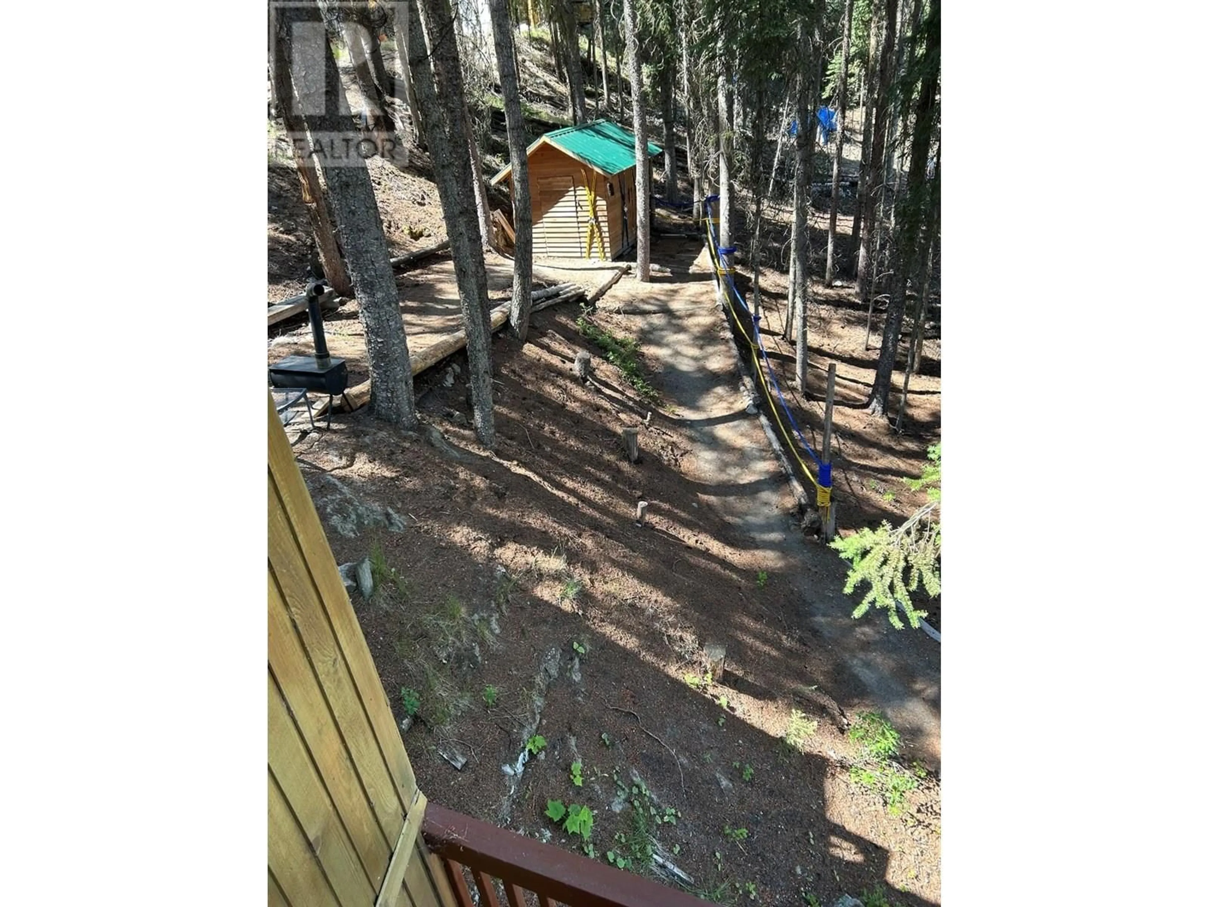 A pic from outside/outdoor area/front of a property/back of a property/a pic from drone, forest/trees view for 272 LINK LAKE ROAD, Princeton British Columbia V0X1W0