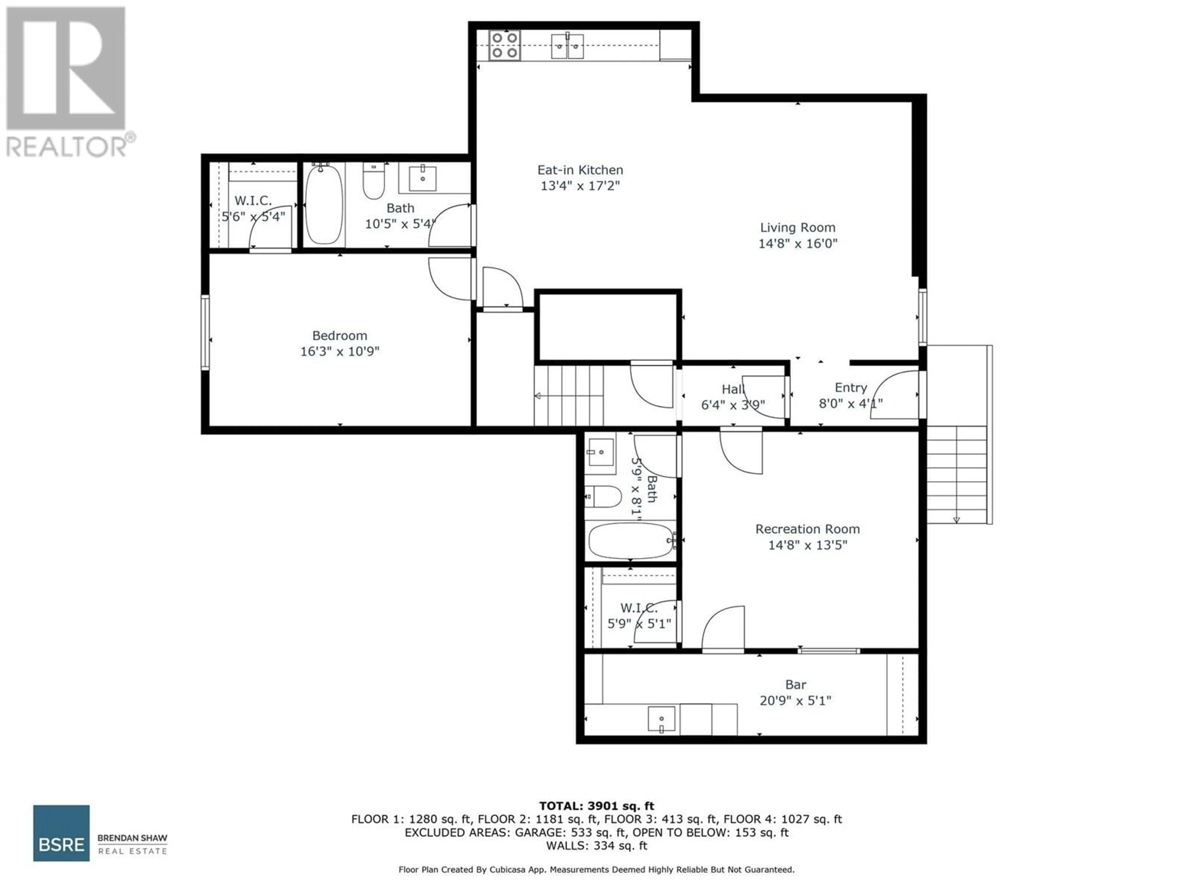 Floor plan for 825 FERNIE COURT, Kamloops British Columbia V2C0A7