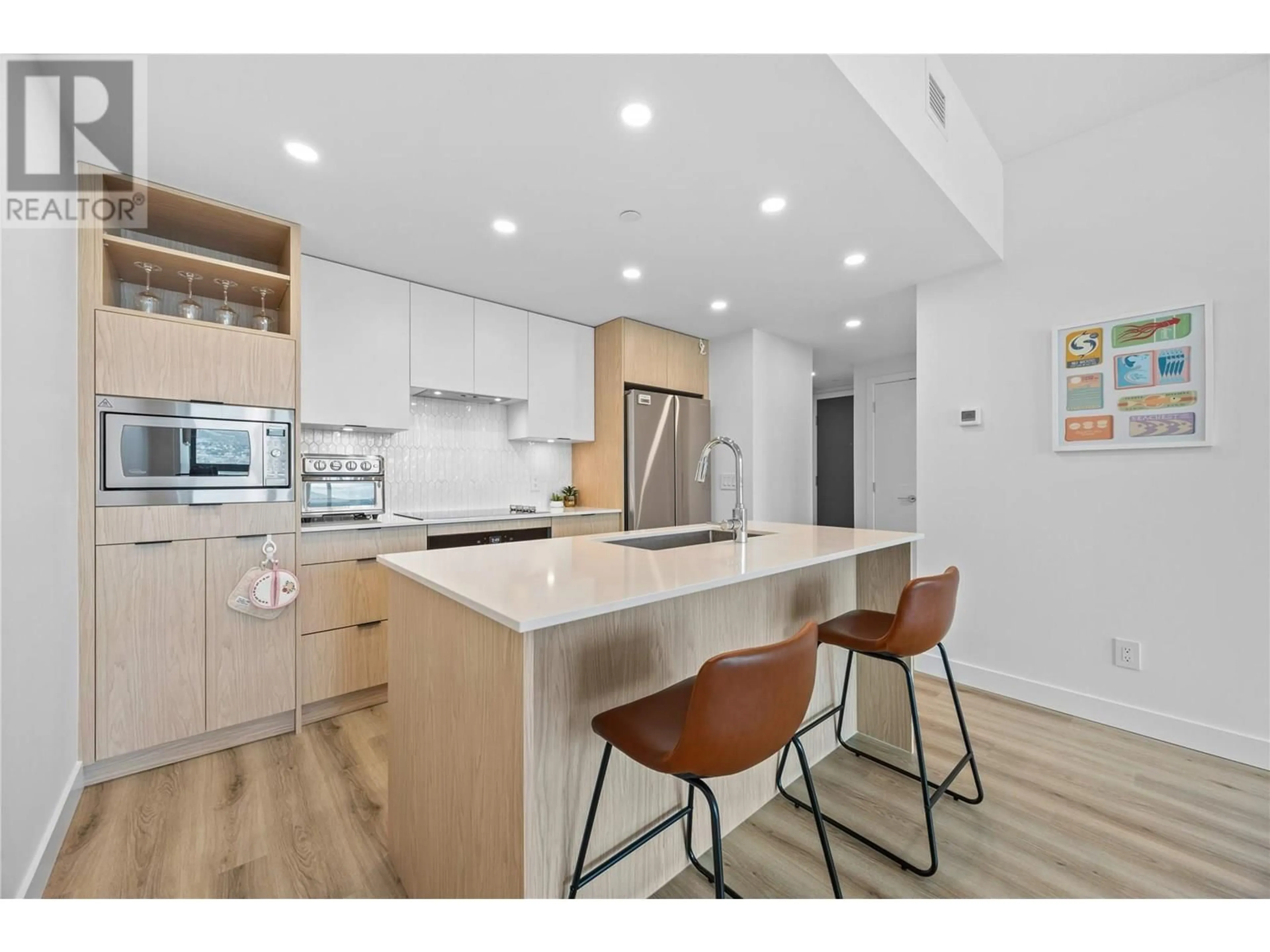 Open concept kitchen, unknown for 3201 - 1488 BERTRAM STREET, Kelowna British Columbia V1Y0M6