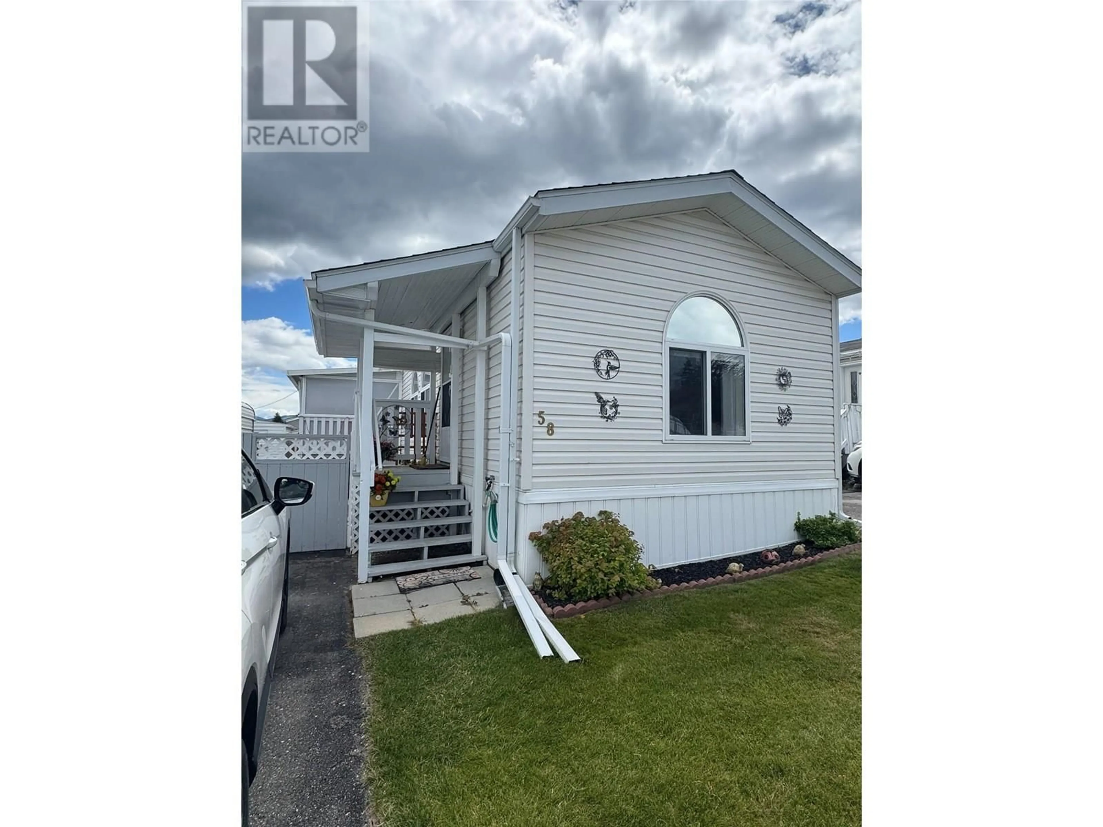 Home with vinyl exterior material, water/lake/river/ocean view for 58 - 2424 INDUSTRIAL 2 ROAD, Cranbrook British Columbia V1C6H3