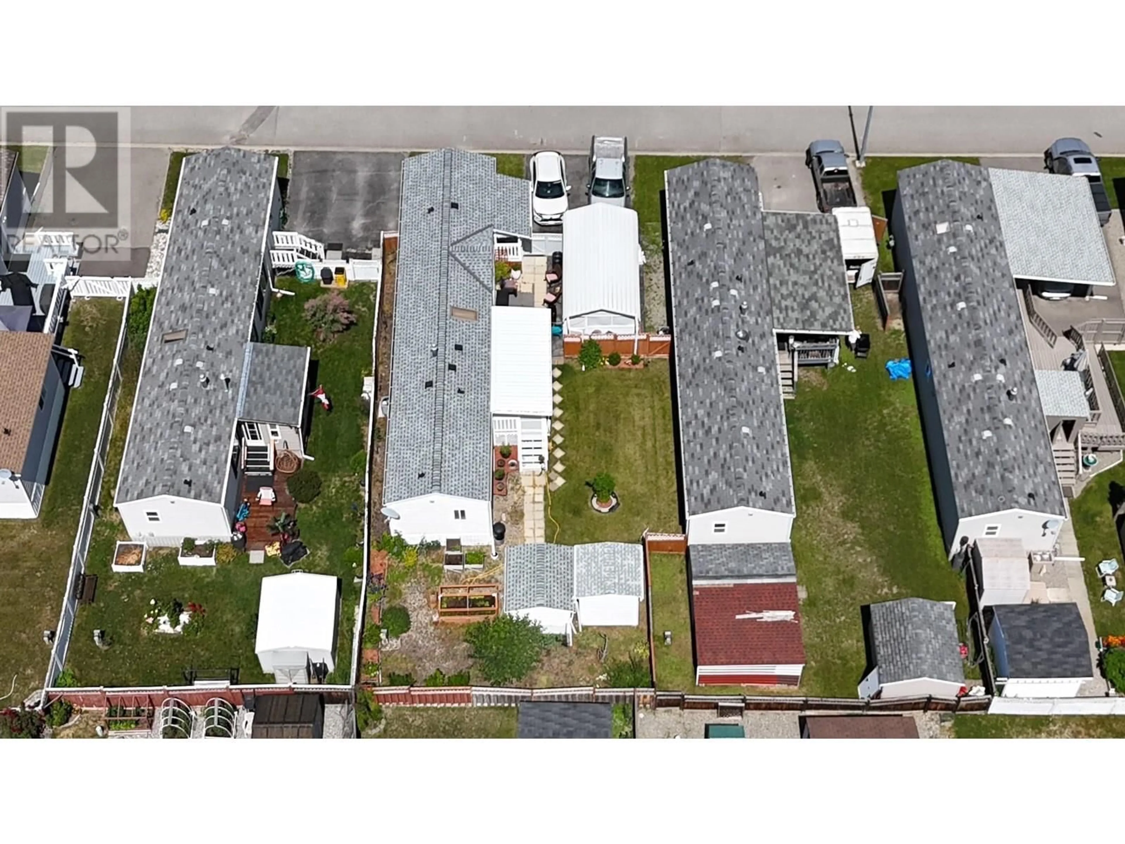 A pic from outside/outdoor area/front of a property/back of a property/a pic from drone, street for 58 - 2424 INDUSTRIAL 2 ROAD, Cranbrook British Columbia V1C6H3