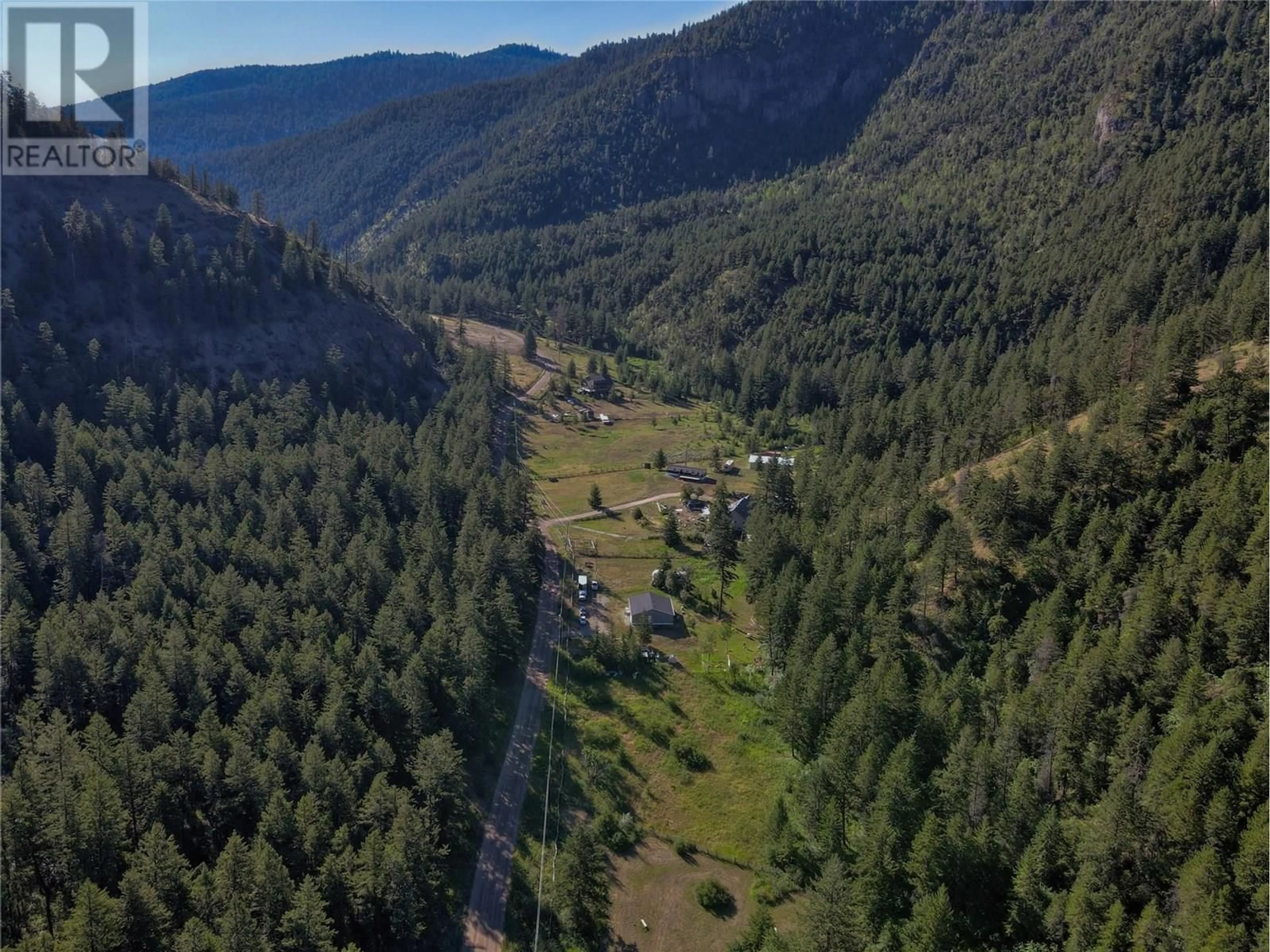A pic from outside/outdoor area/front of a property/back of a property/a pic from drone, forest/trees view for 1685 WHITE LAKE ROAD, Kaleden British Columbia V0H1K0