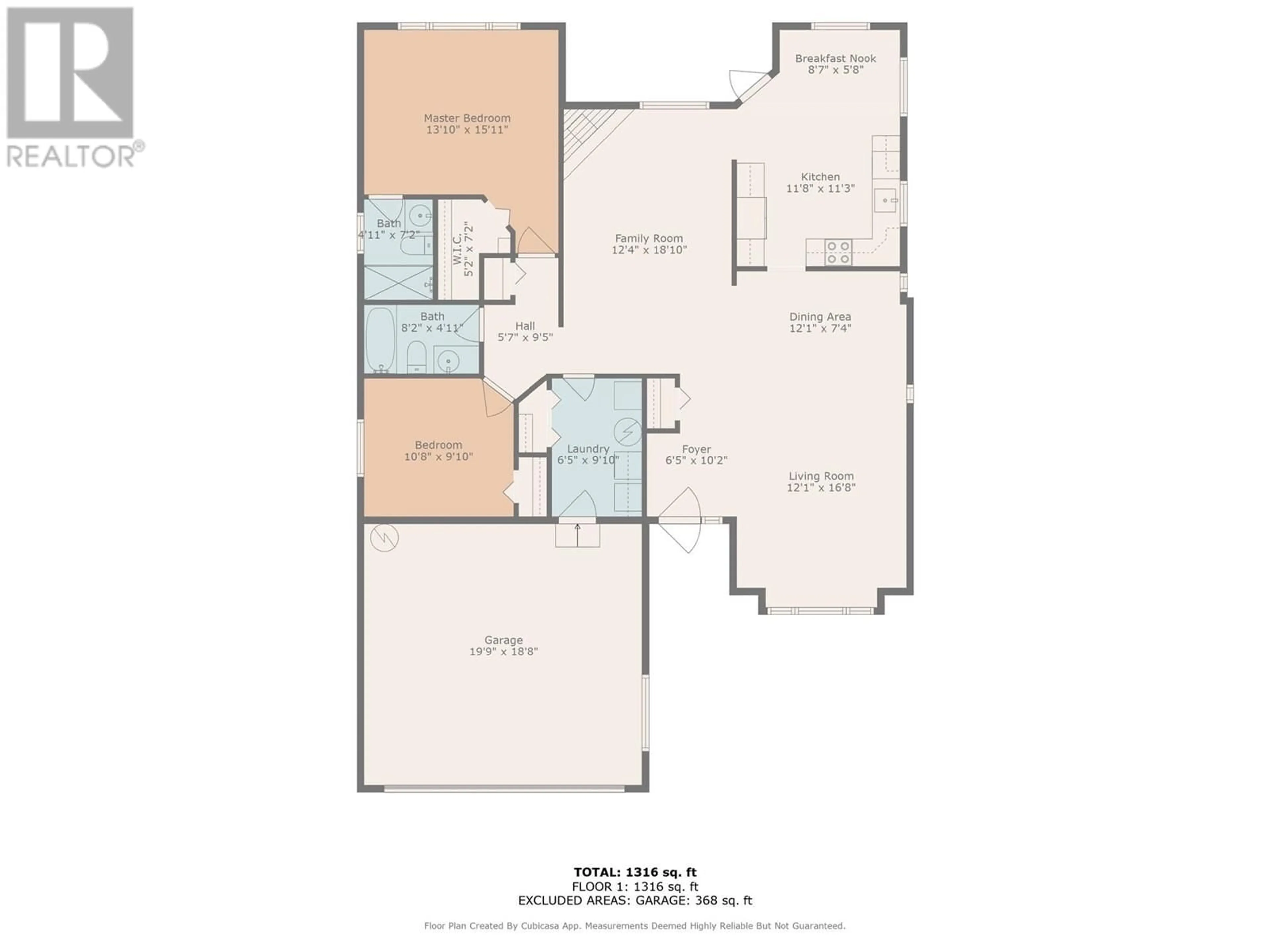 Floor plan for 536 RED WING DRIVE, Penticton British Columbia V2A8N7