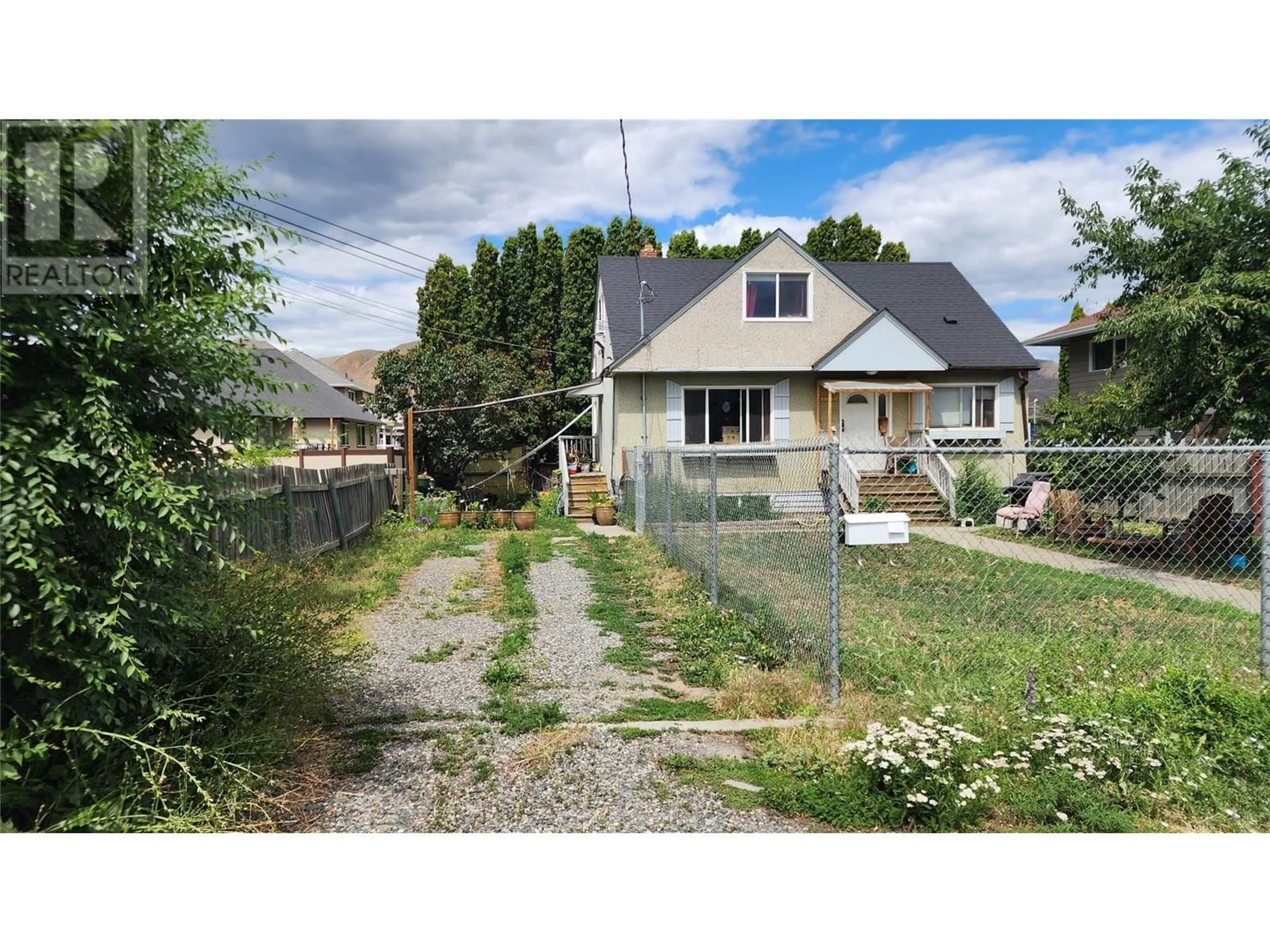 A pic from outside/outdoor area/front of a property/back of a property/a pic from drone, street for 2156 TRANQUILLE ROAD, Kamloops British Columbia V2B3N2