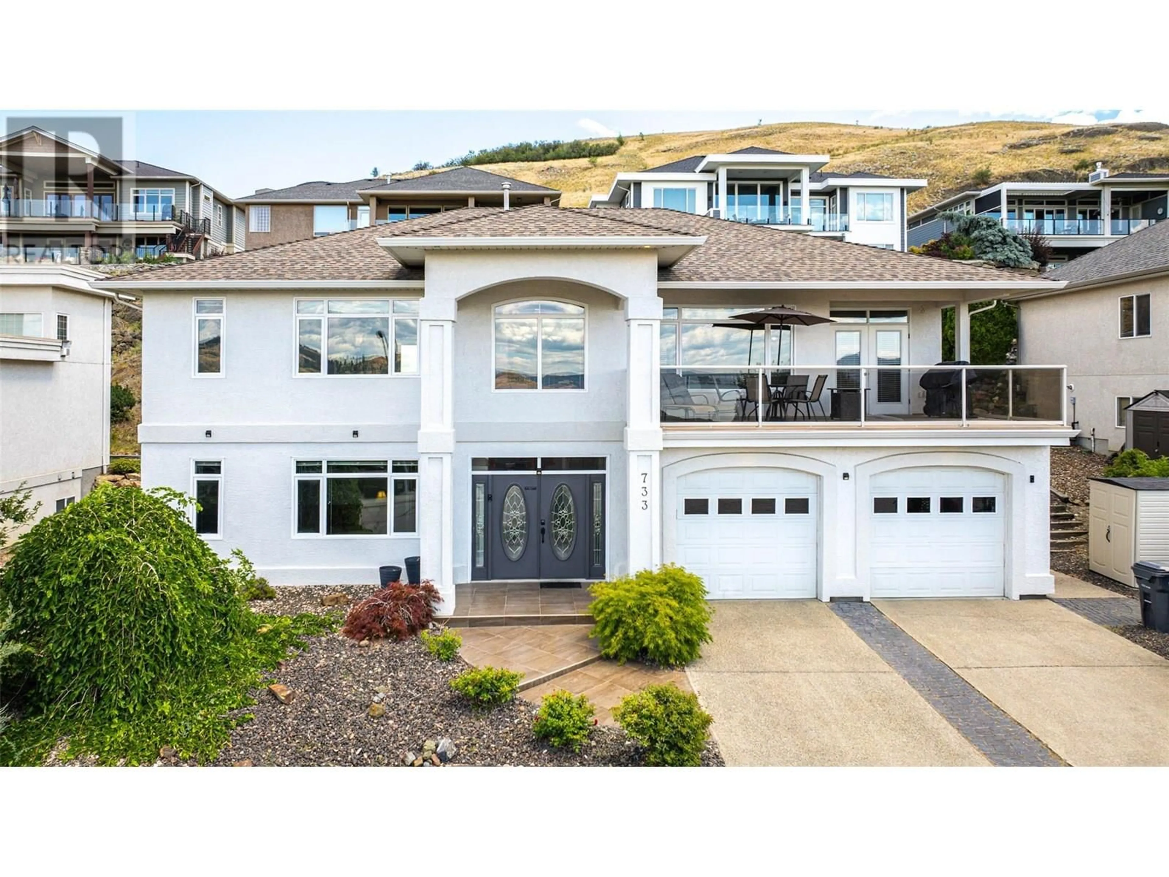 Home with vinyl exterior material, unknown for 733 MT YORK DRIVE, Coldstream British Columbia V1B3X2