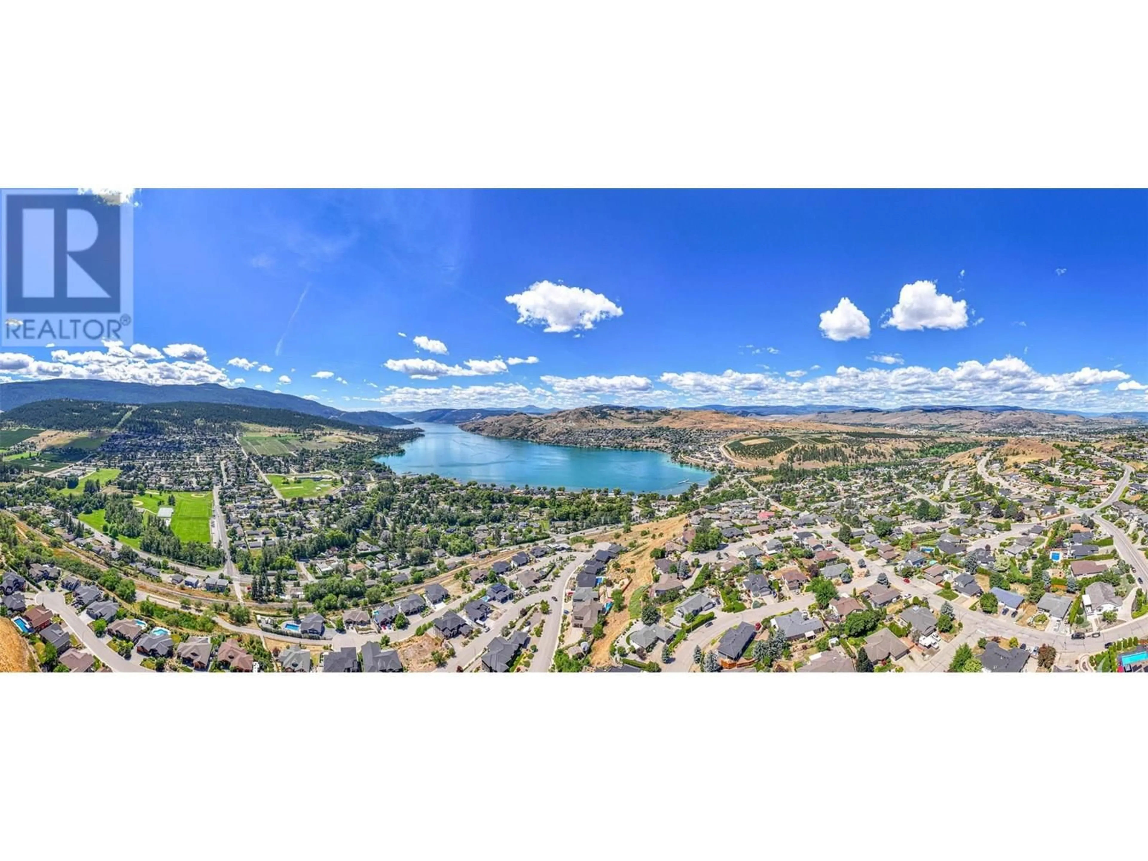 A pic from outside/outdoor area/front of a property/back of a property/a pic from drone, water/lake/river/ocean view for 733 MT YORK DRIVE, Coldstream British Columbia V1B3X2