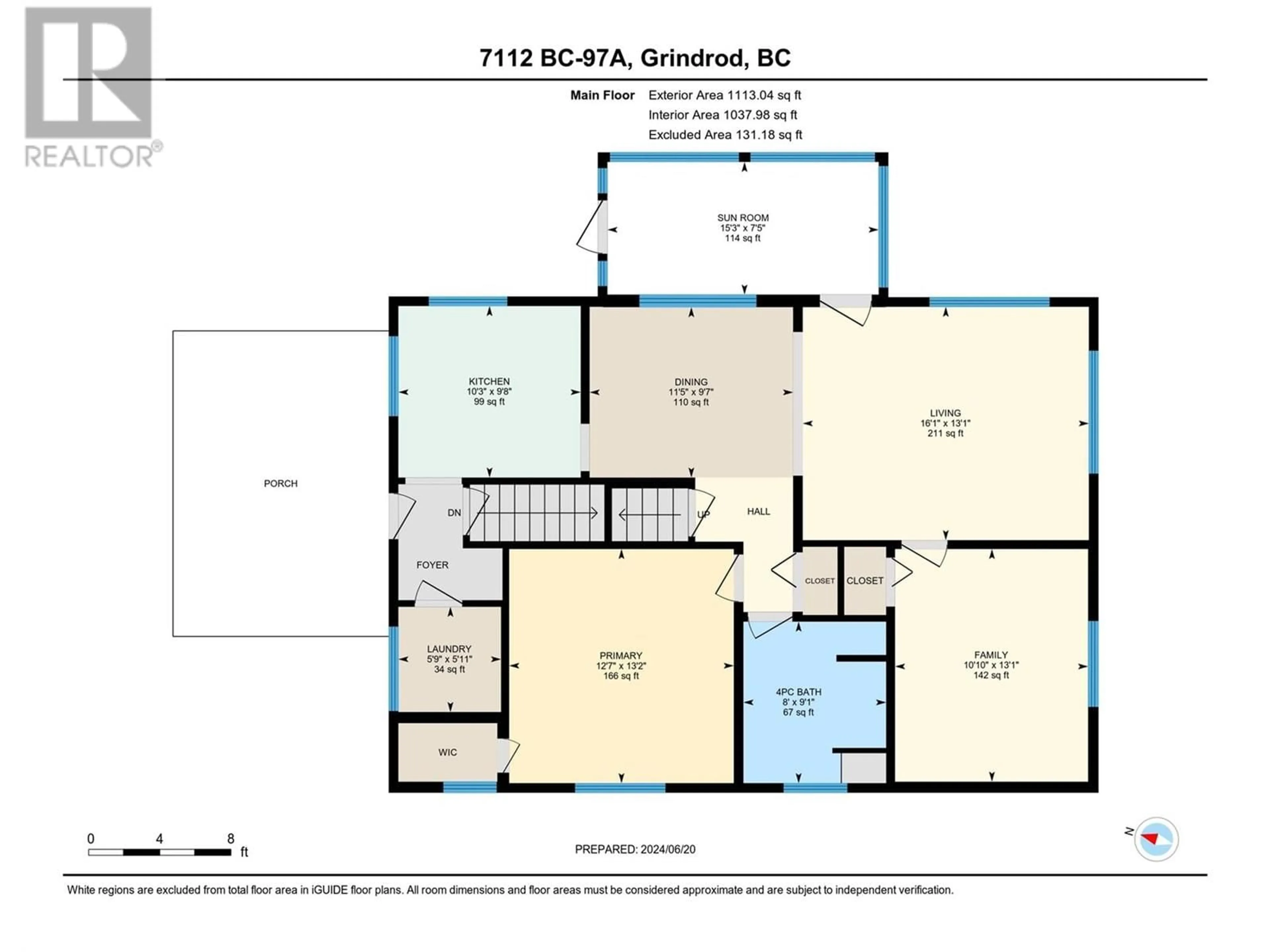 Floor plan for 7112 97A HIGHWAY, Grindrod British Columbia V0E1Y0