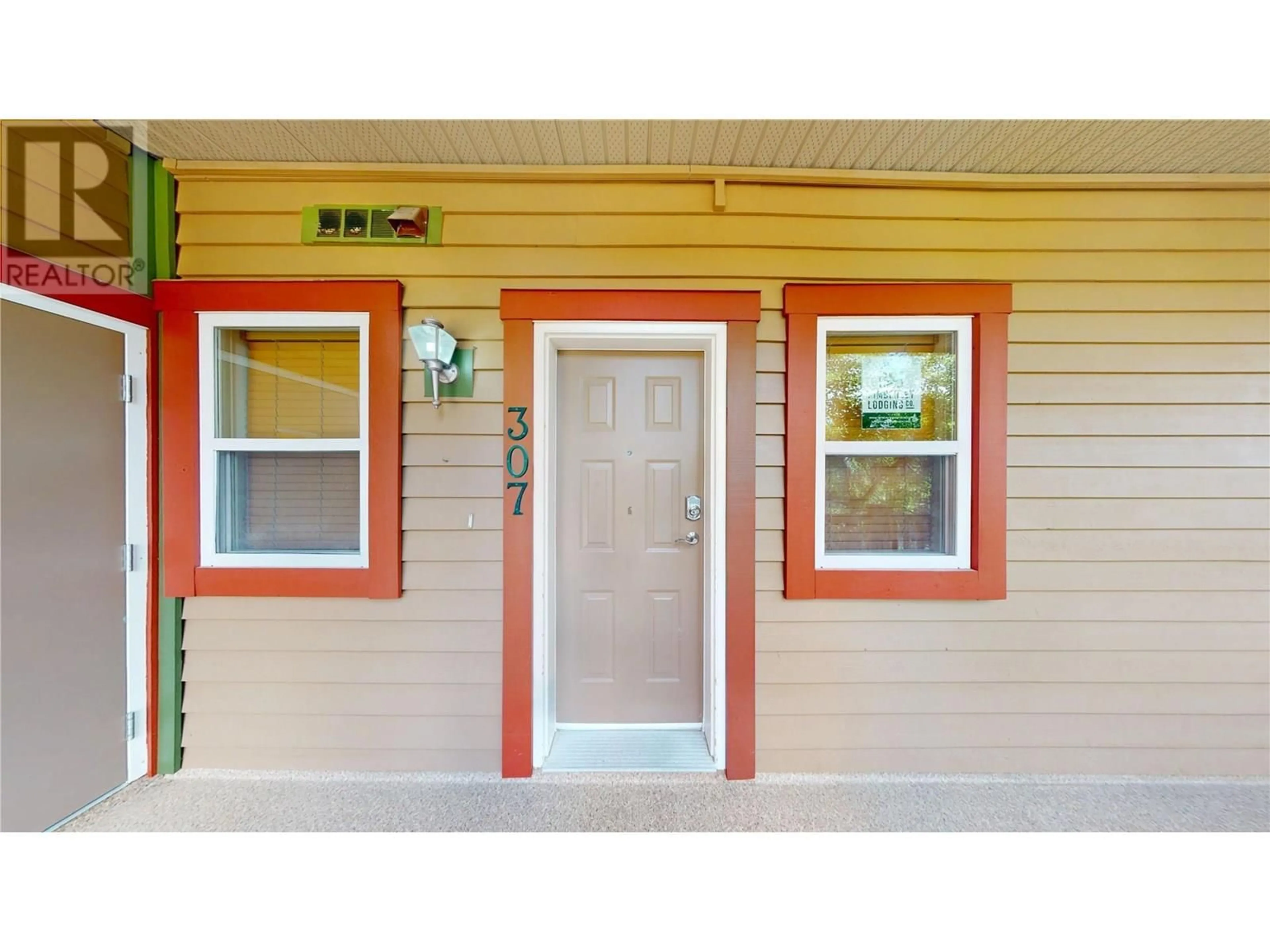 Home with vinyl exterior material, street for 307 - 300 STEMWINDER DRIVE, Kimberley British Columbia V1A3E9