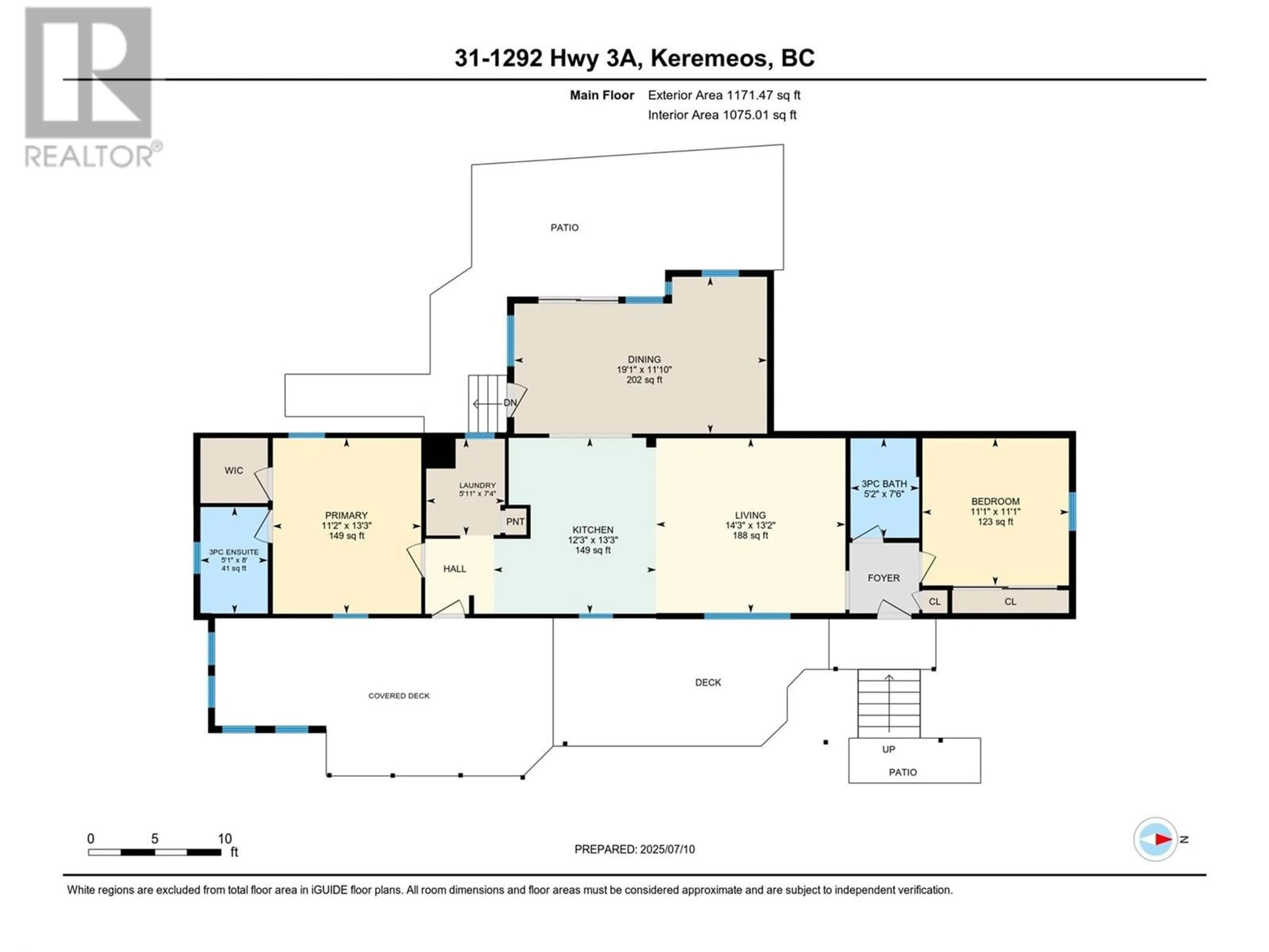 Floor plan for 31 - 1292 HIGHWAY 3A OTHER, Keremeos British Columbia V0X1N4