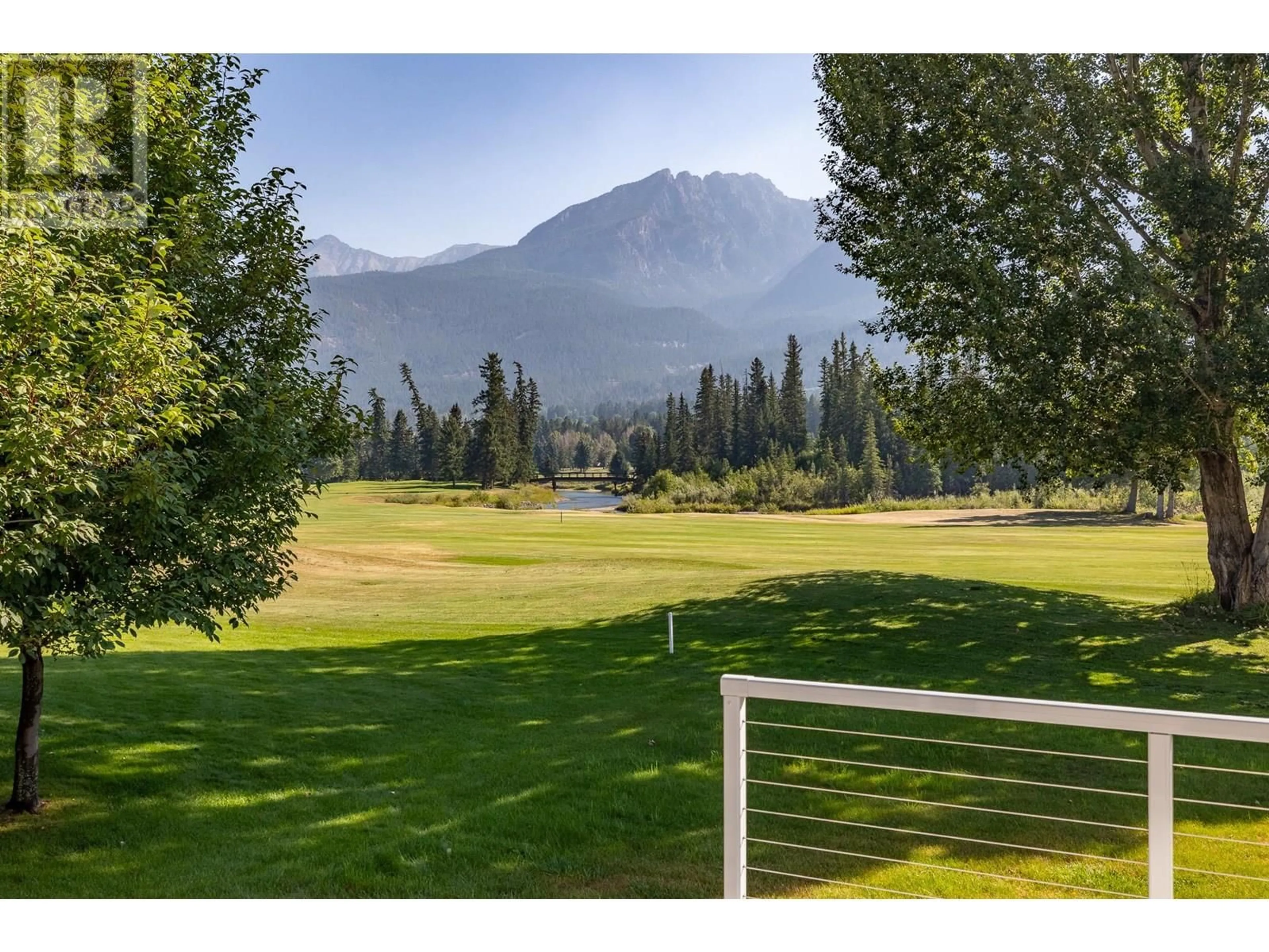 A pic from outside/outdoor area/front of a property/back of a property/a pic from drone, mountain view for 5214 RIVERSIDE DRIVE, Fairmont Hot Springs British Columbia V0B1L1