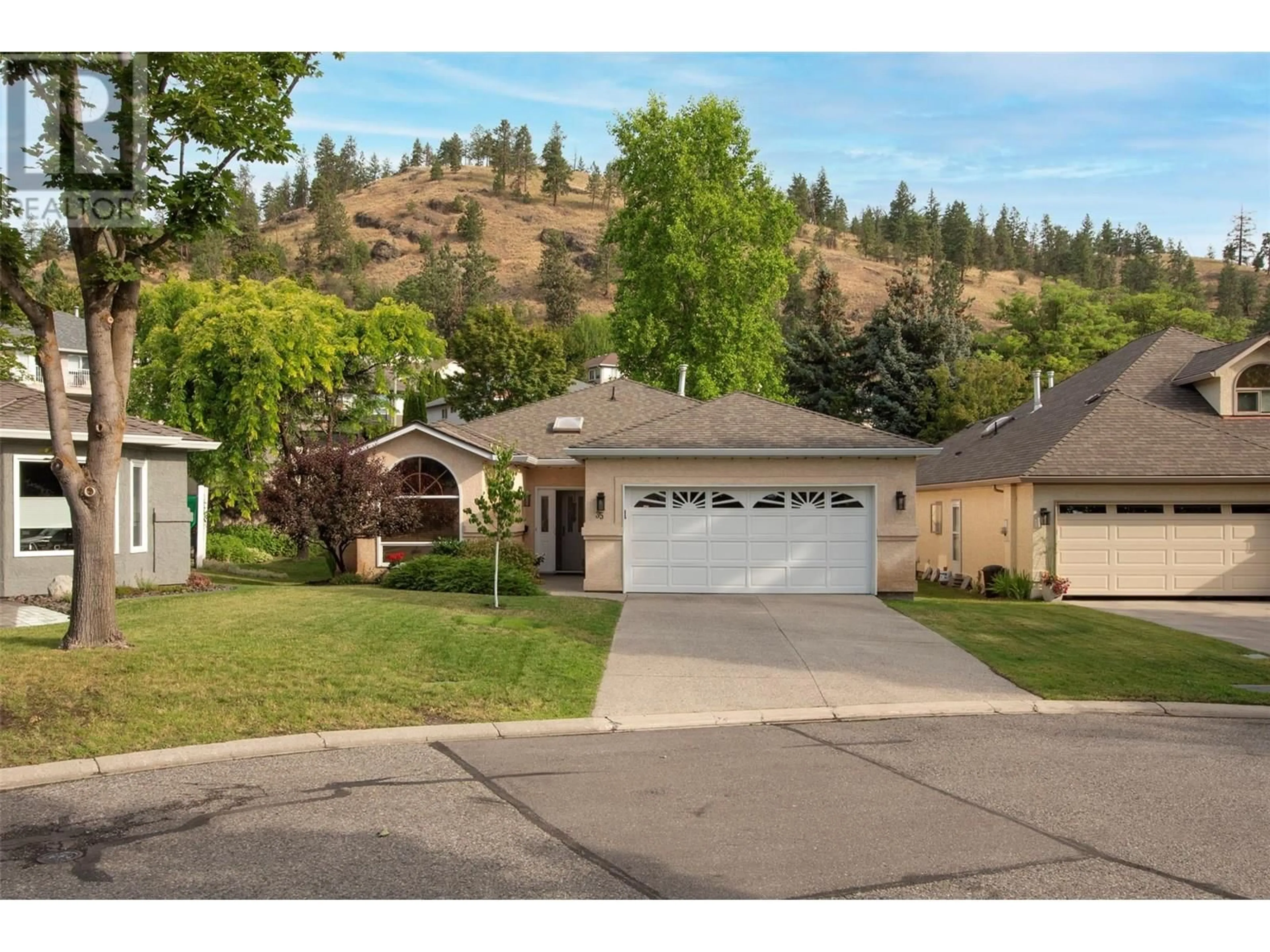 Home with vinyl exterior material, mountain view for 35 - 615 GLENMEADOWS ROAD, Kelowna British Columbia V1V1N9