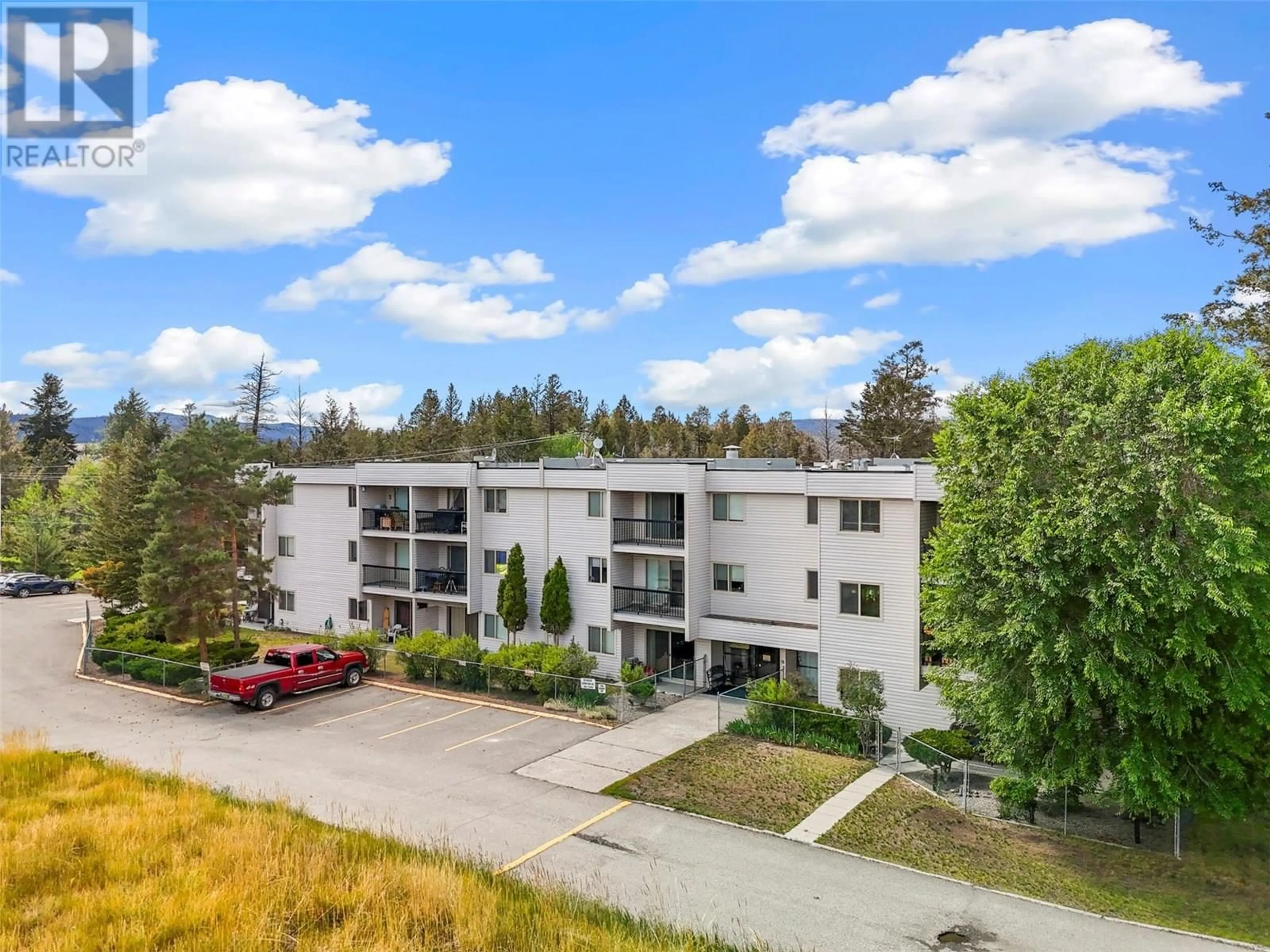 A pic from outside/outdoor area/front of a property/back of a property/a pic from drone, unknown for 114 - 308 CHARTRAND AVENUE, Logan Lake British Columbia V0K1W0