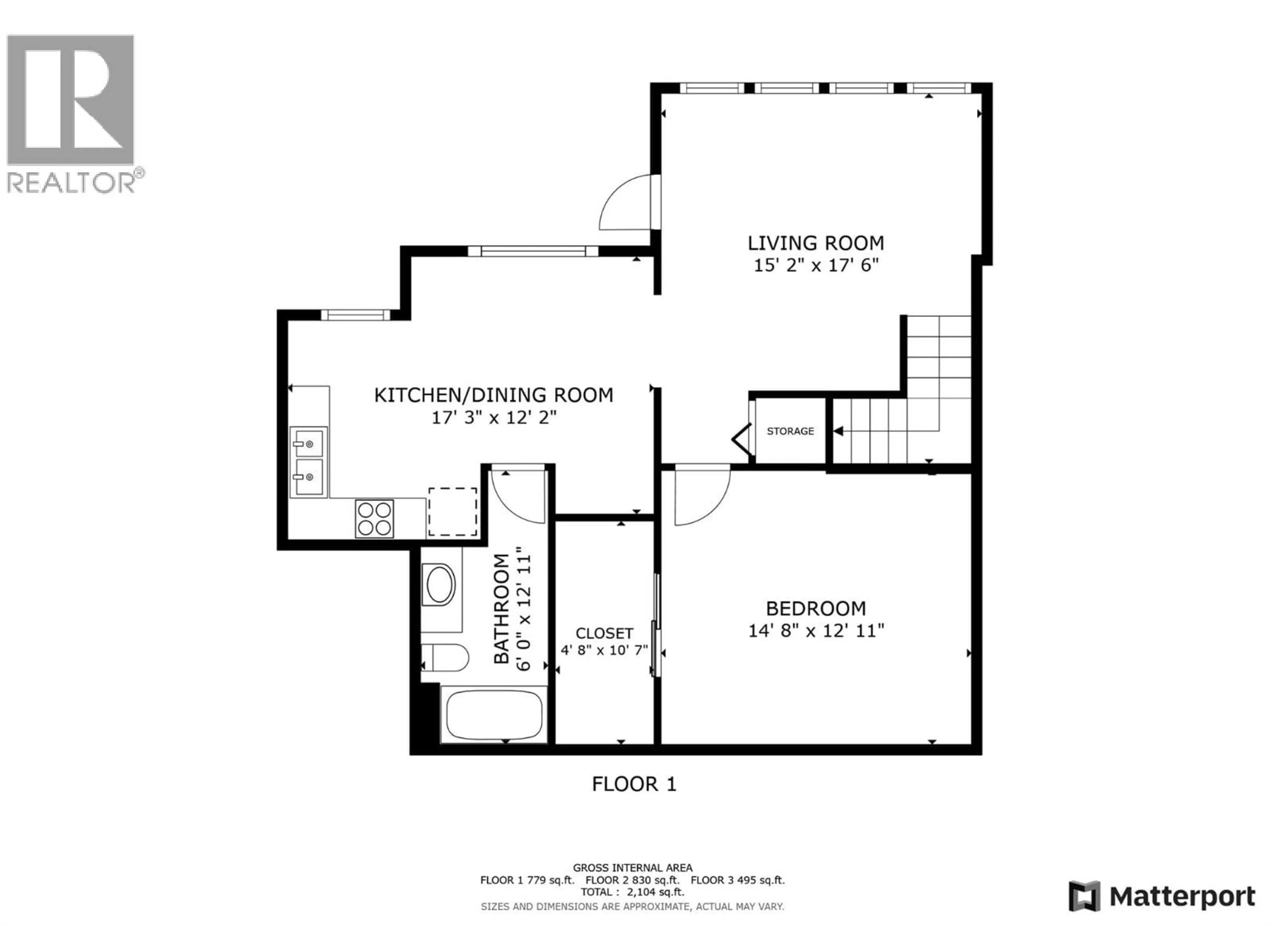 Floor plan for 10351 WESTSHORE ROAD, Vernon British Columbia V1H2B1
