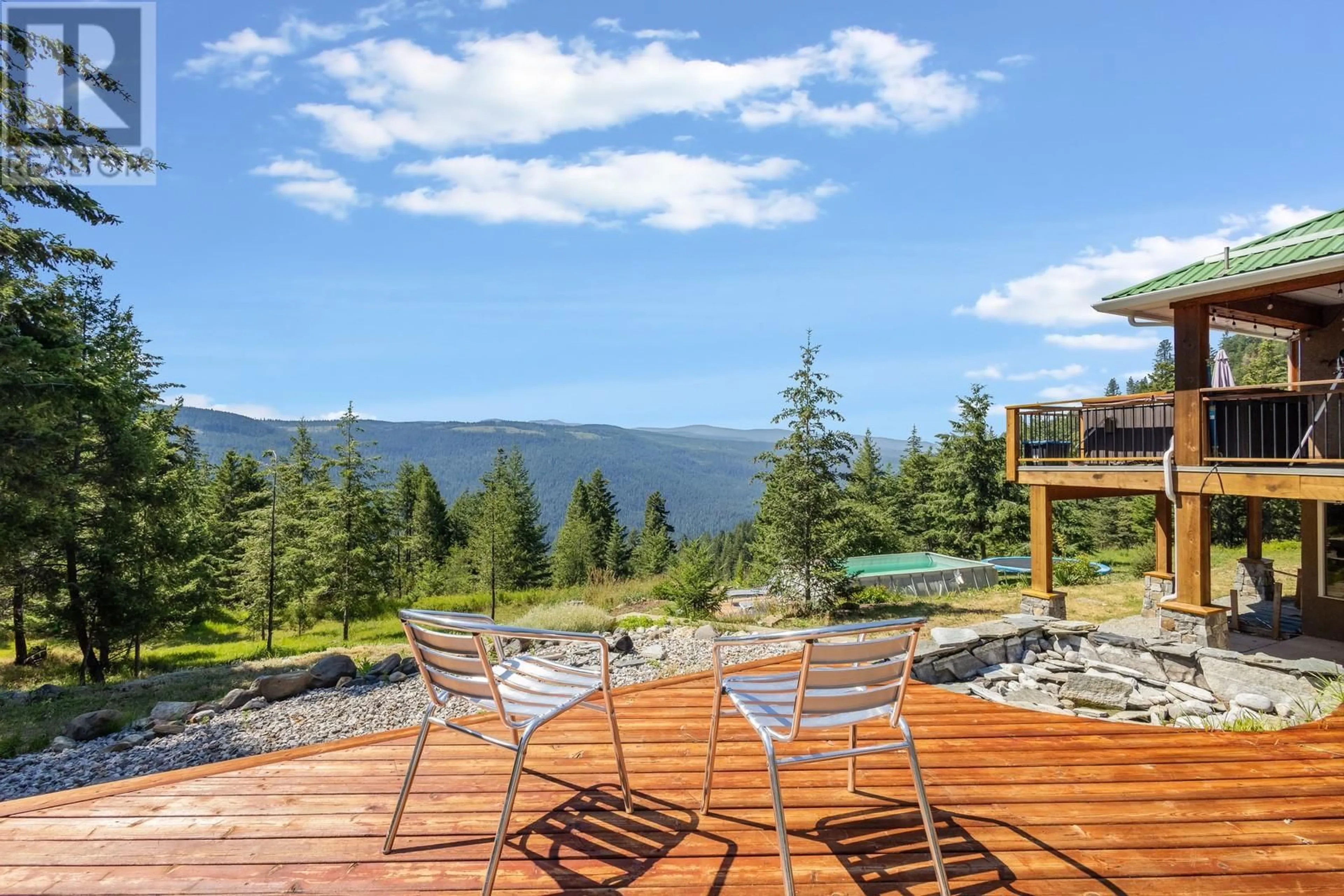 Patio, mountain view for 7575 SUN VALLEY ROAD, Kelowna British Columbia V1P1H4