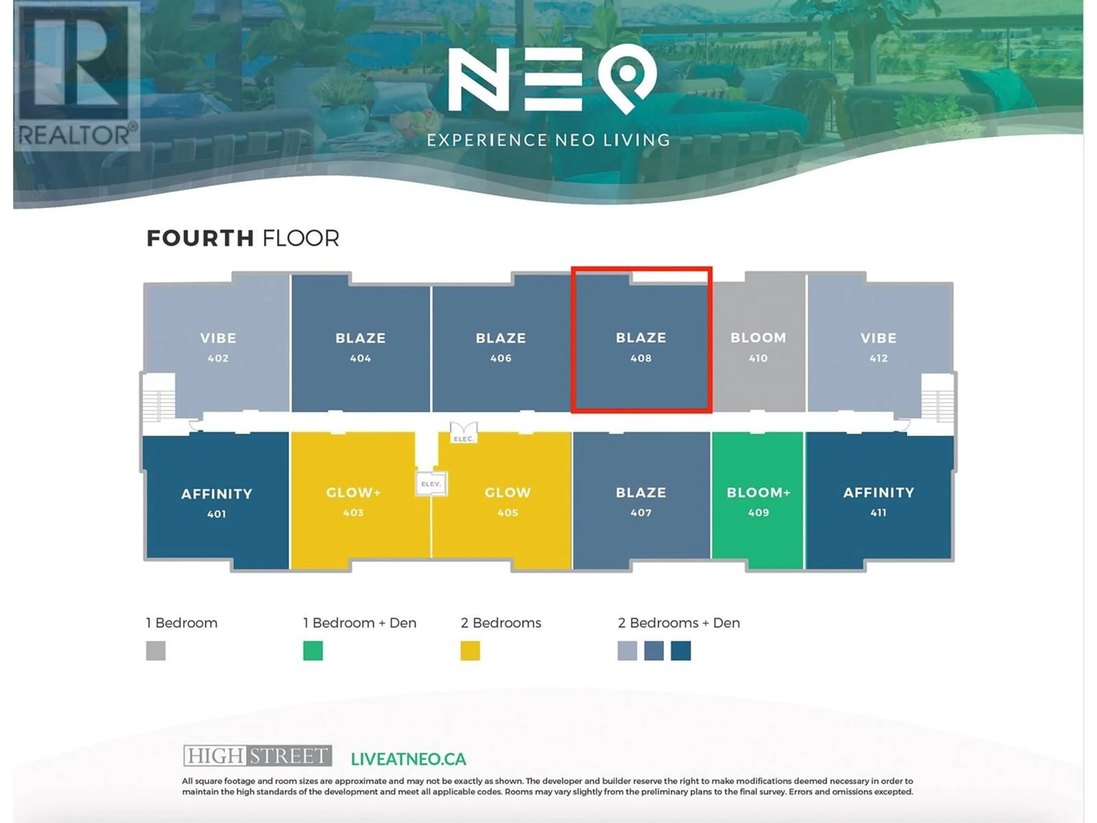 Floor plan for 408 - 2250 MAJOROS ROAD, West Kelowna British Columbia V4T0A6