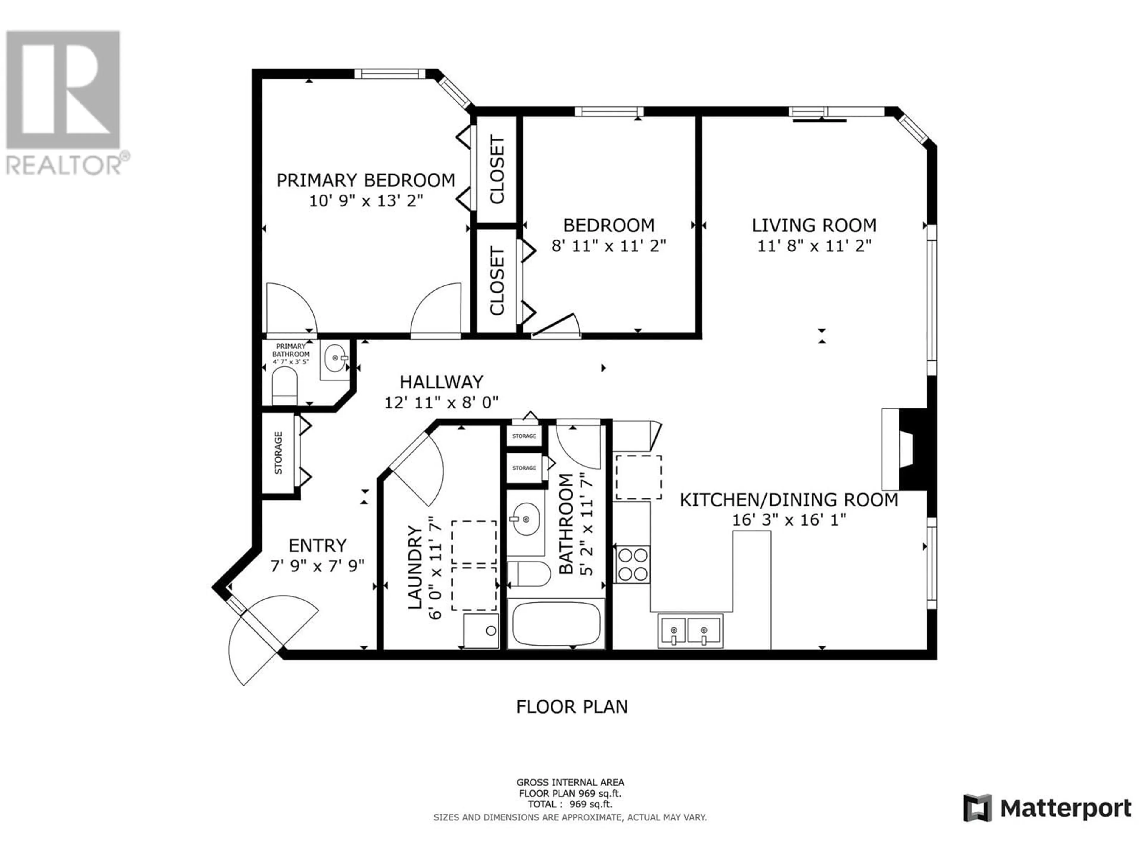 Floor plan for 7 - 1907 PINE STREET, Creston British Columbia V0B1G5