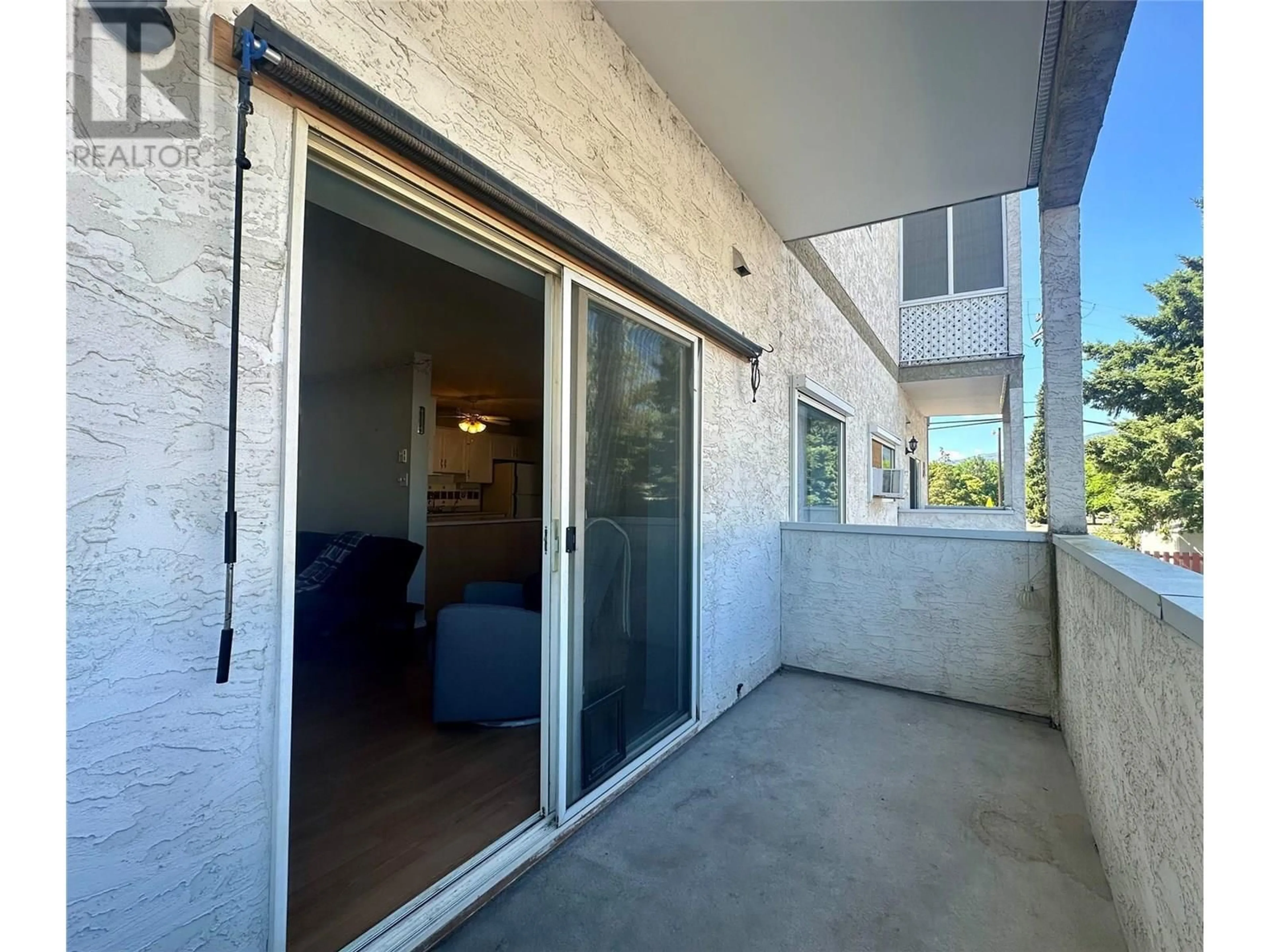 Balcony in the apartment, street for 114 - 650 MCKINNEY ROAD, Oliver British Columbia V0H1T3