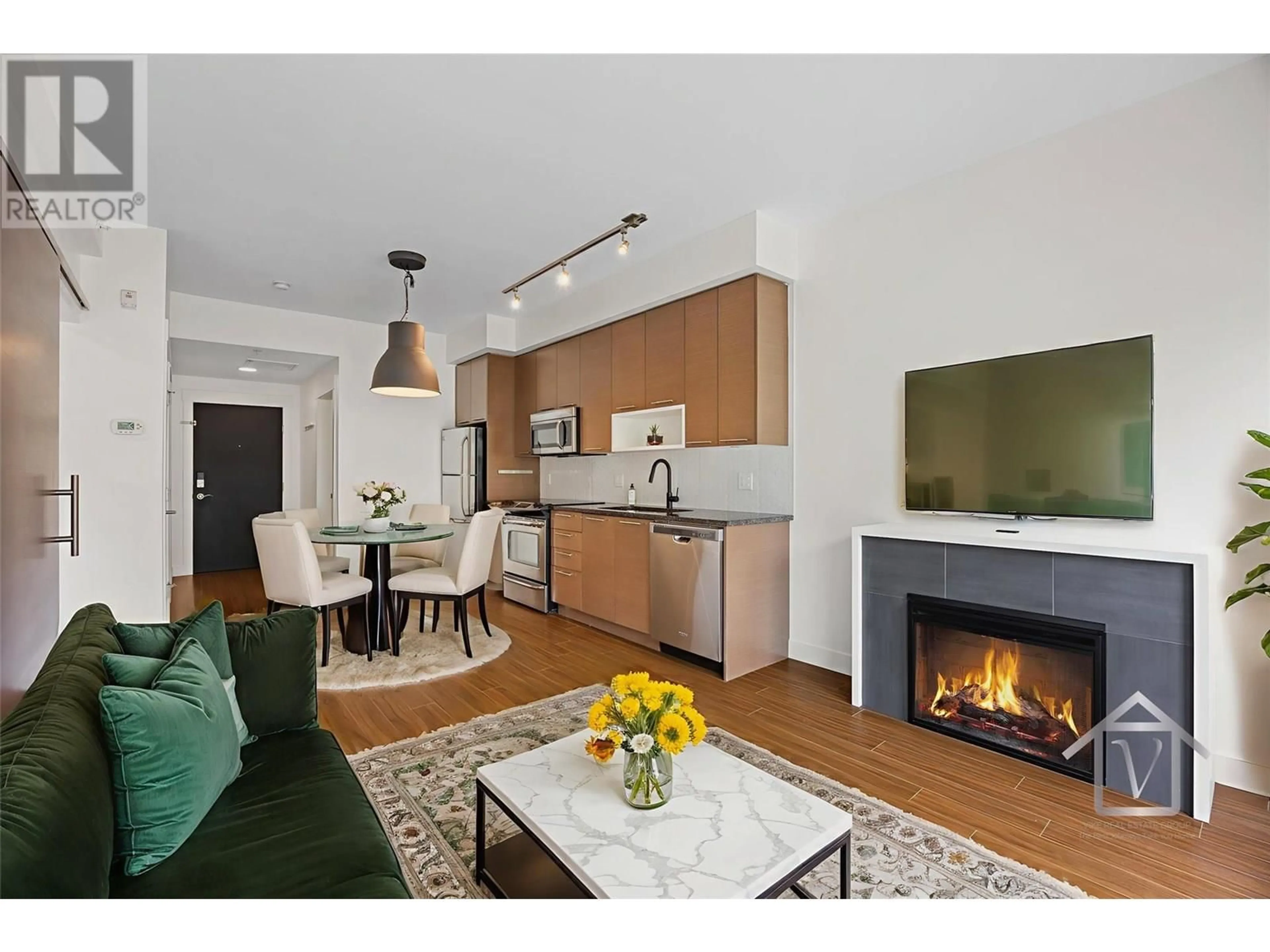 Open concept kitchen, unknown for 3403 - 1040 TALASA COURT, Kamloops British Columbia V2H0C4
