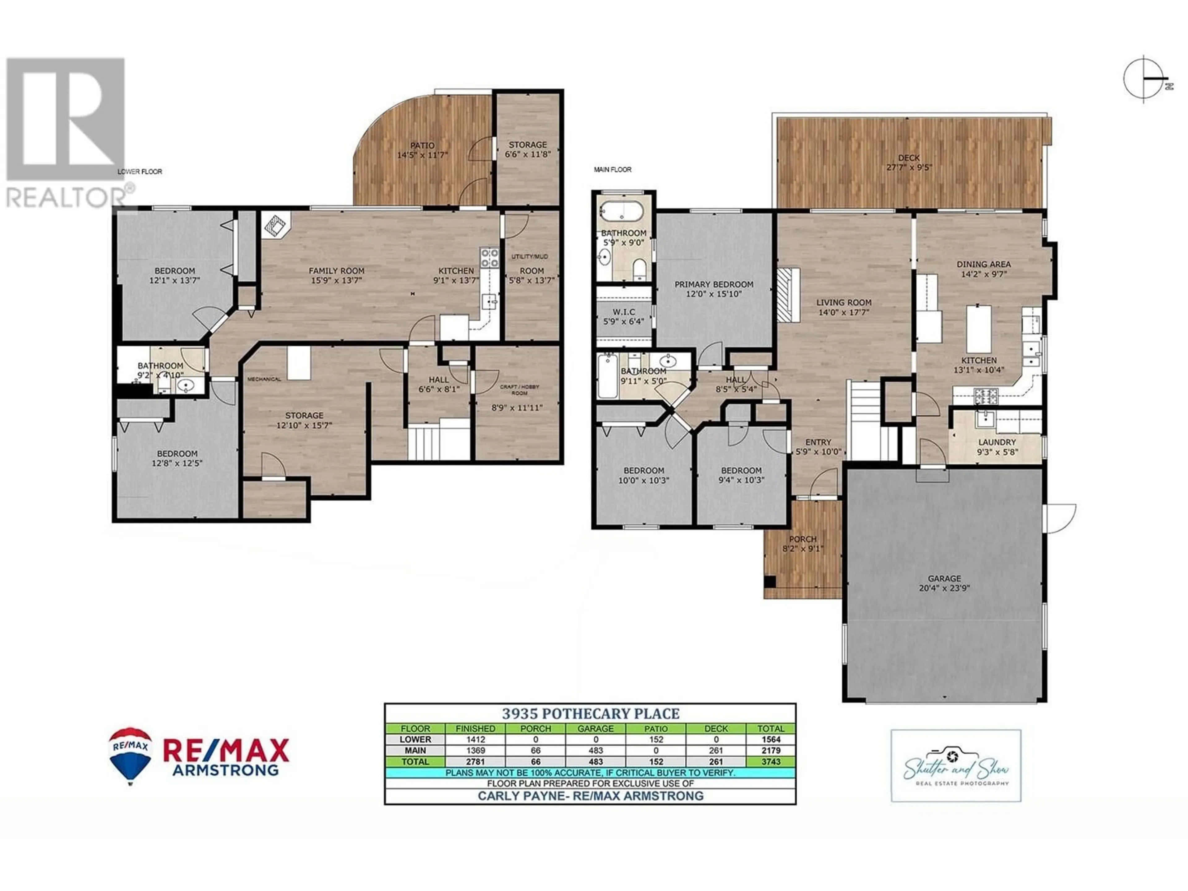 Floor plan for 3935 POTHECARY PLACE, Armstrong British Columbia V4Y0X7